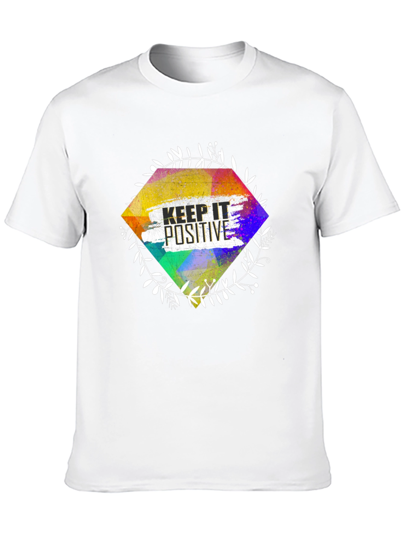 Keep It Positive Graphic Tee - Stylish Casual Wear