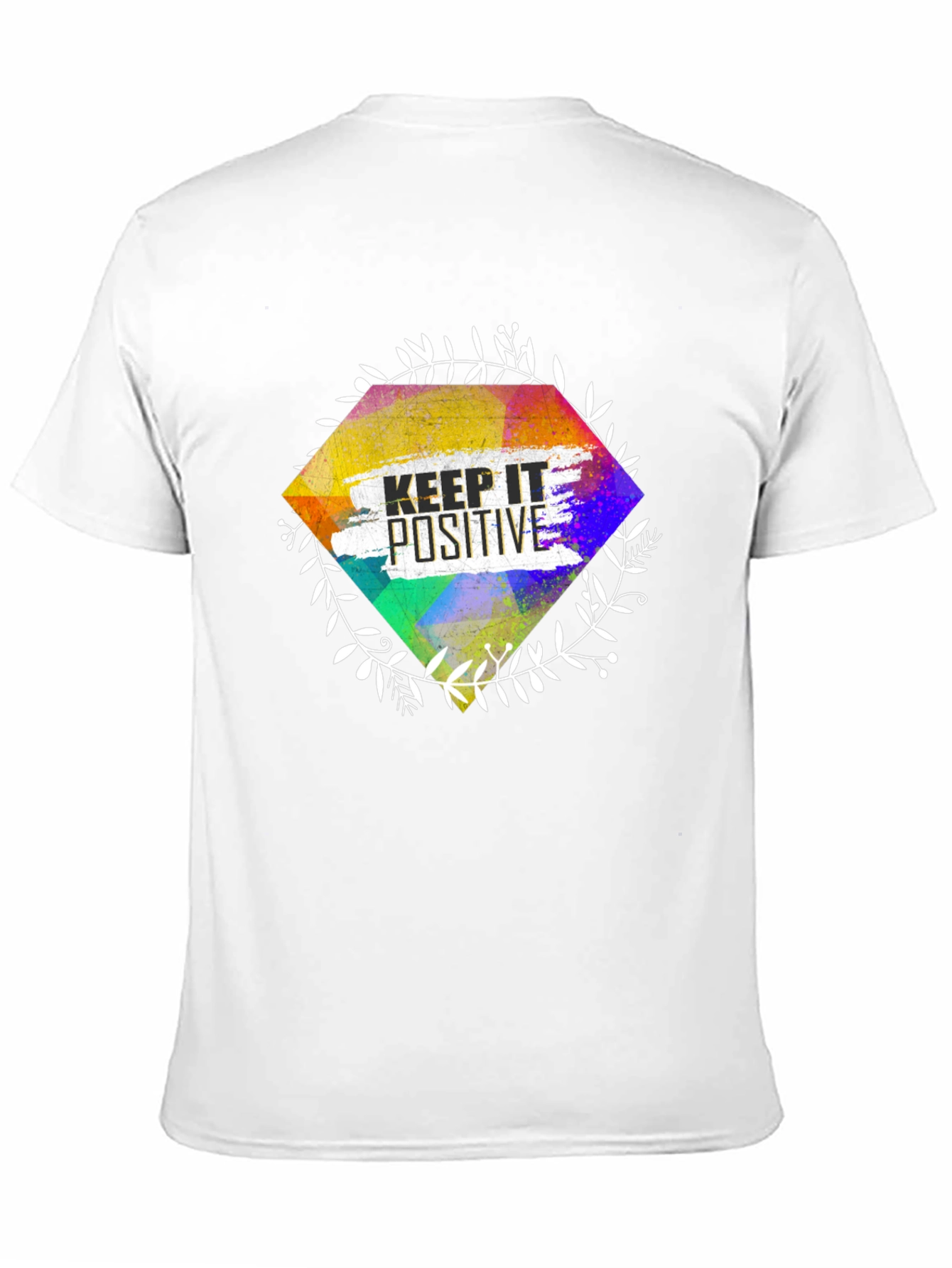 Keep It Positive Graphic Tee - Stylish Casual Wear