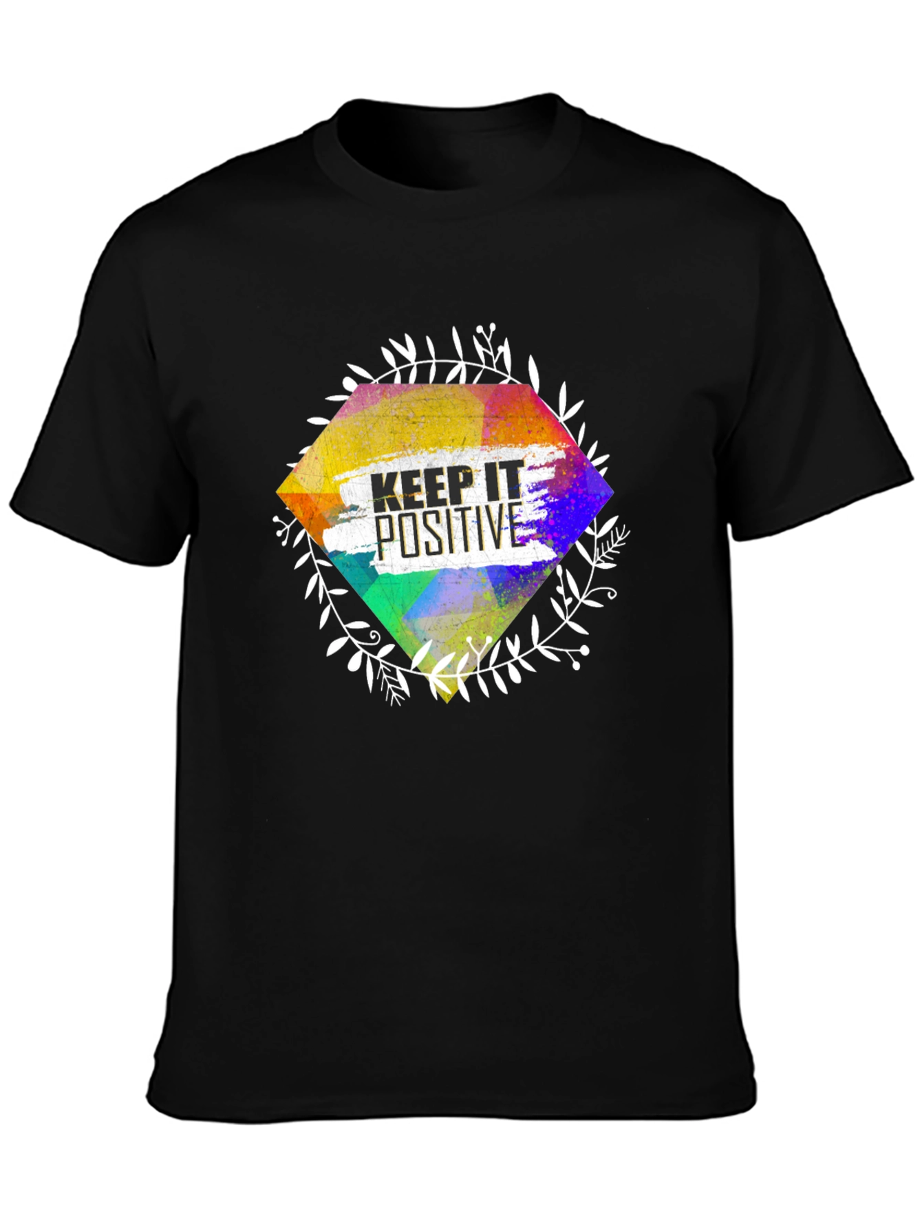 Keep It Positive Graphic Tee - Stylish Casual Wear