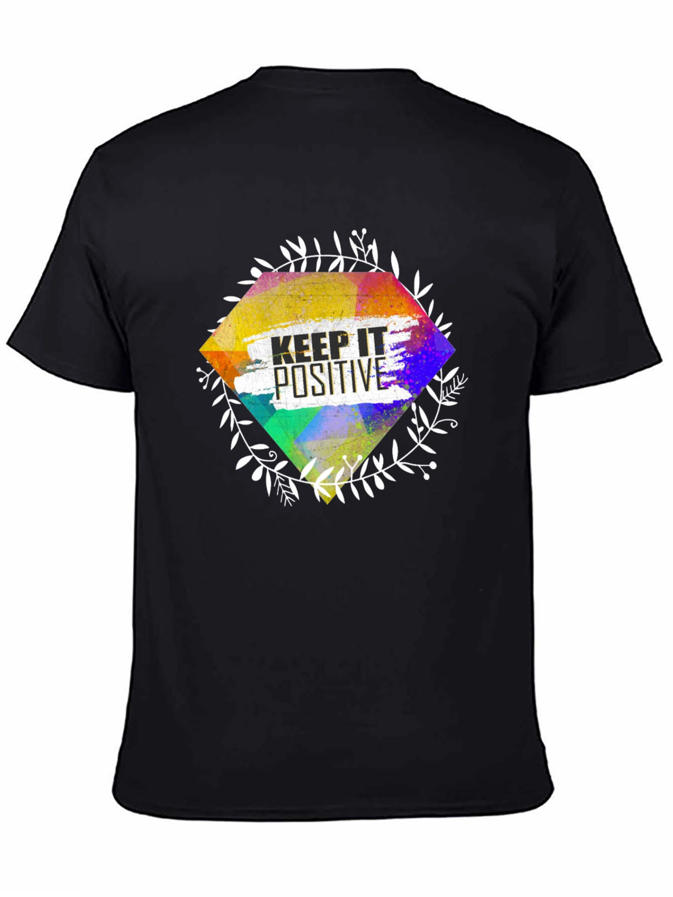 Keep It Positive Graphic Tee - Stylish Casual Wear