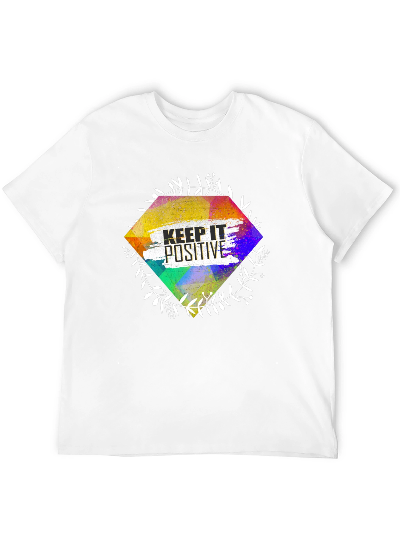 Keep It Positive Graphic Tee - Stylish Casual Wear