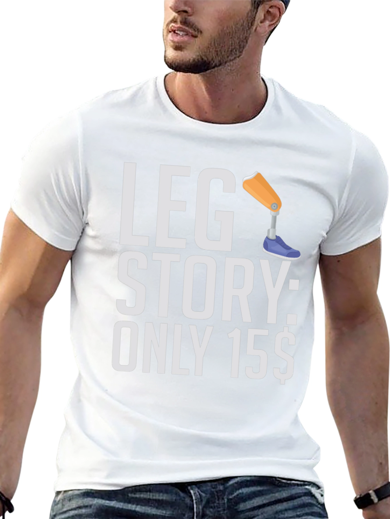 Leg Story T-Shirt - Only 15$