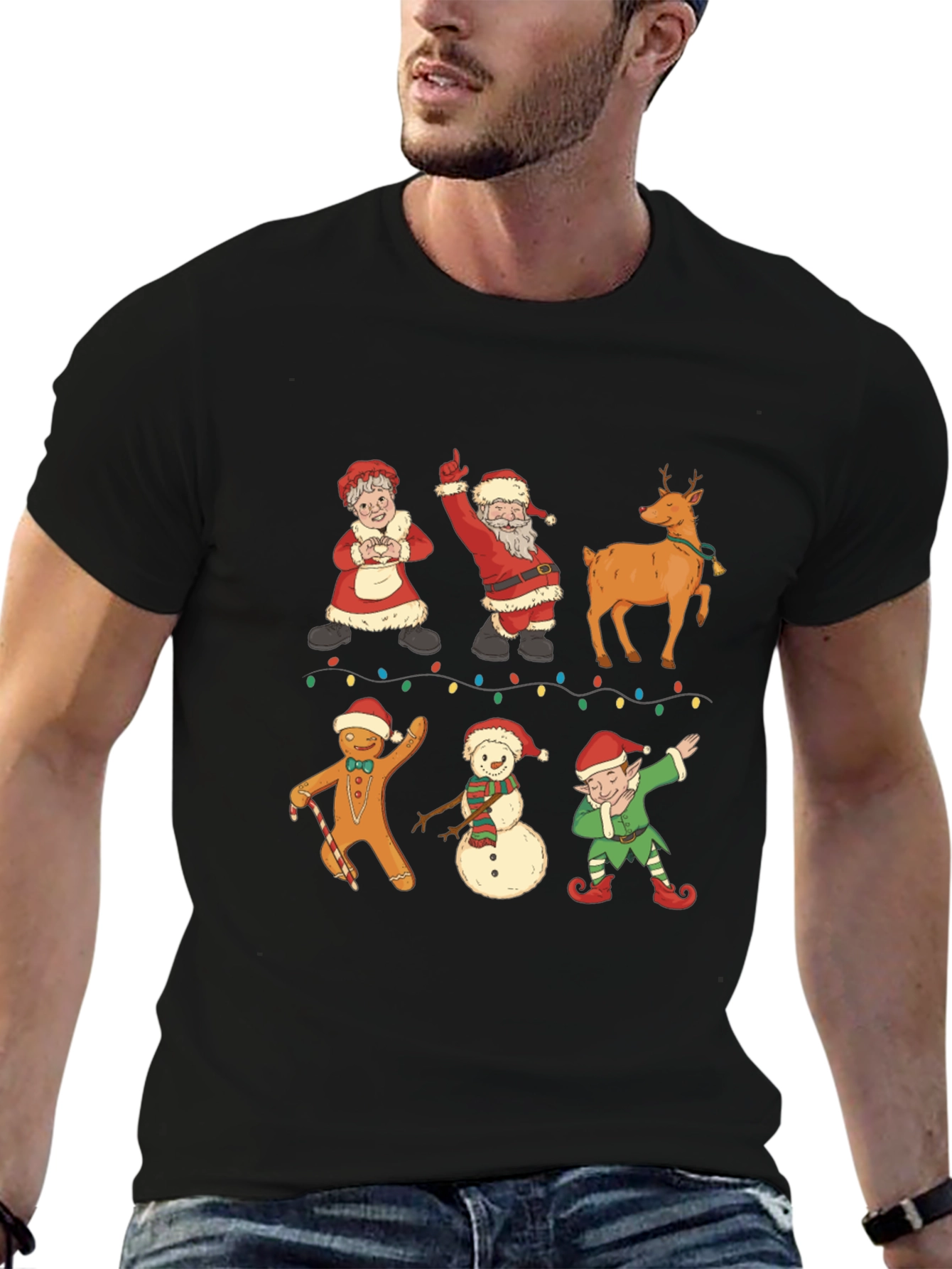 Festive Christmas Dab T-Shirt