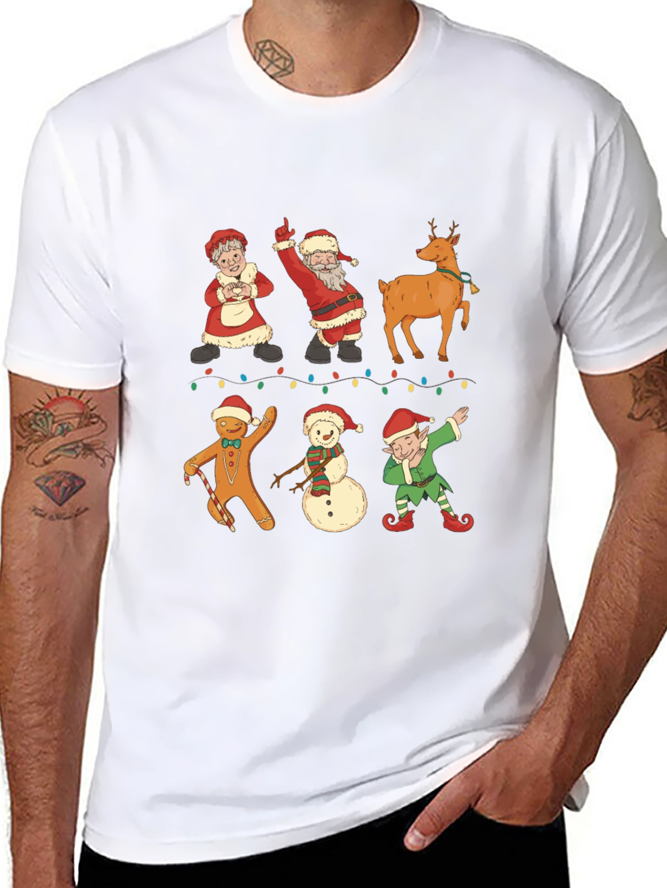 Festive Christmas Dab T-Shirt