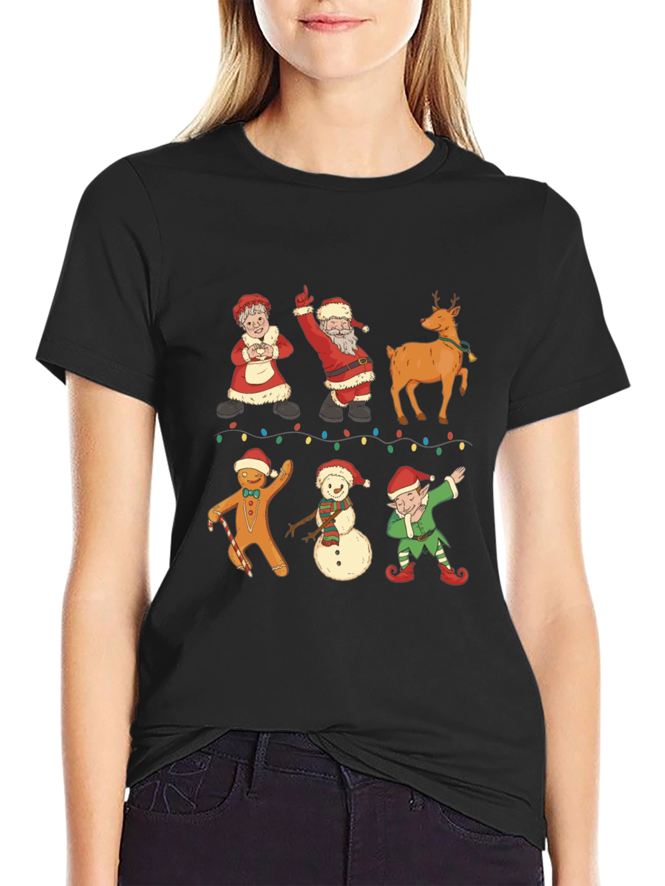 Festive Christmas Dab T-Shirt