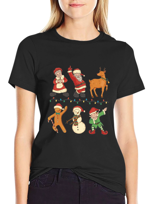 Festive Christmas Dab T-Shirt