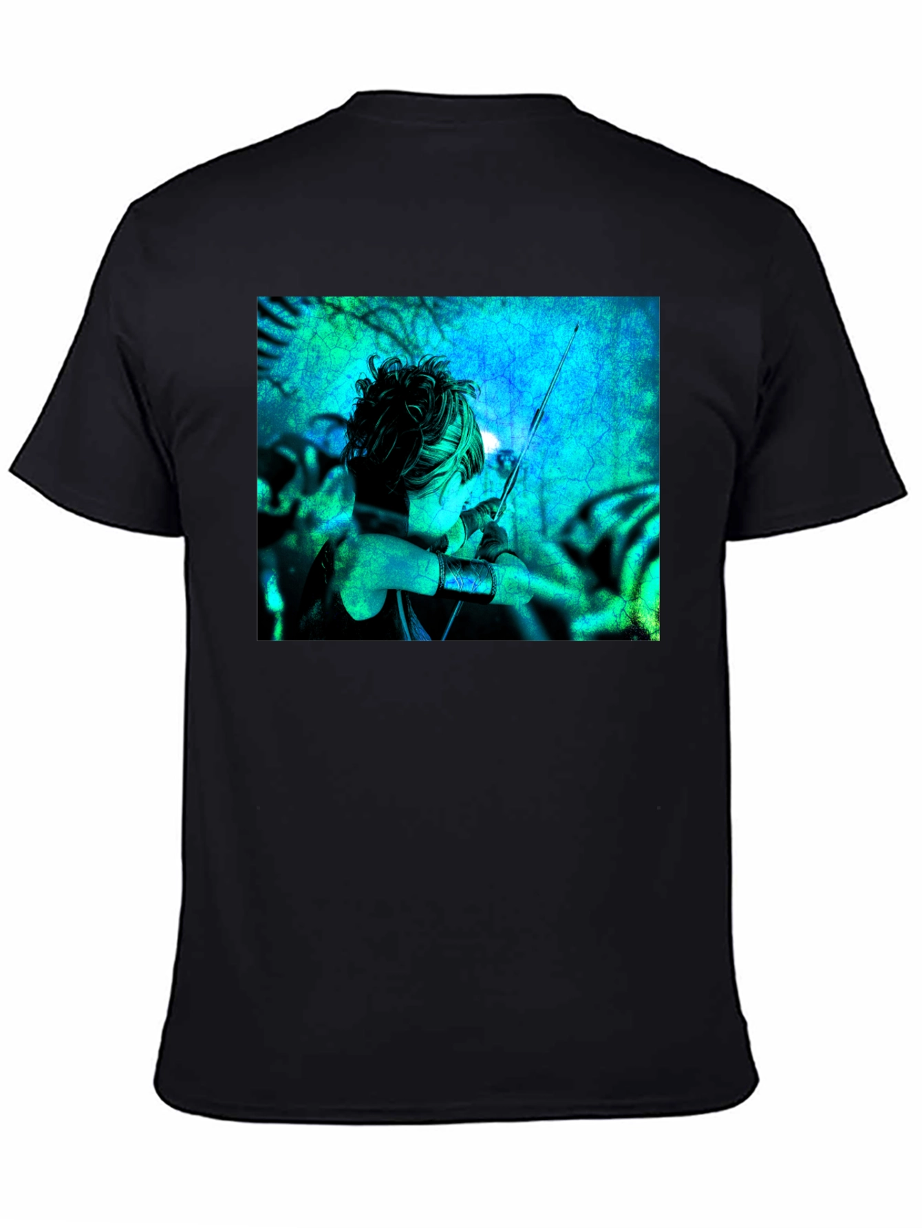 Wonder Woman Archer Black T-Shirt