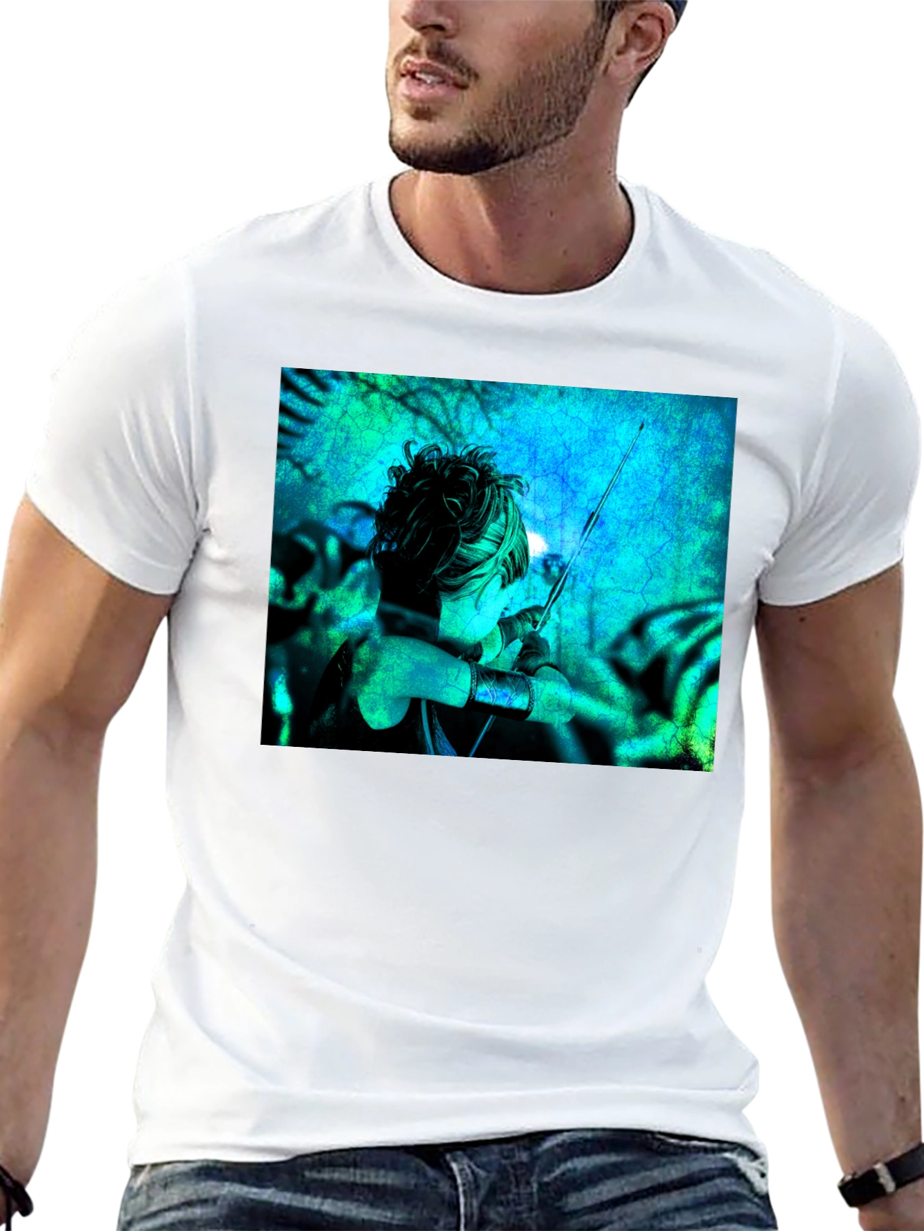 Wonder Woman Archer Black T-Shirt
