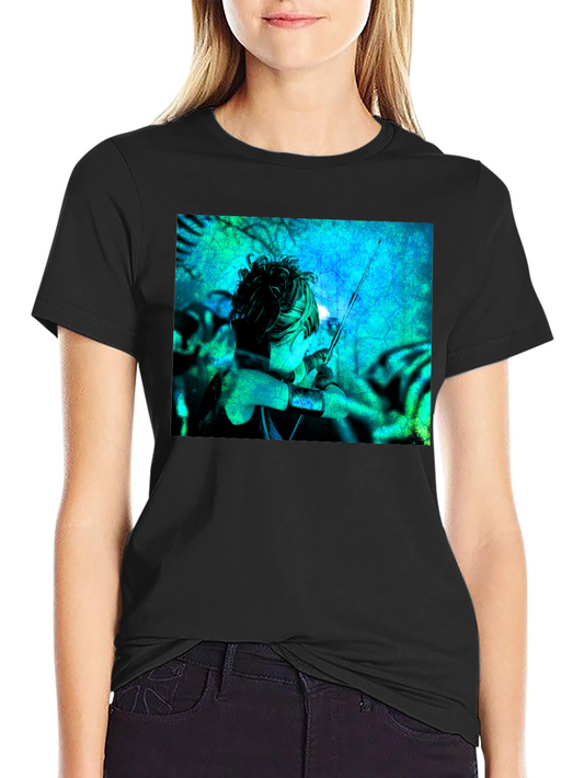 Wonder Woman Archer Black T-Shirt