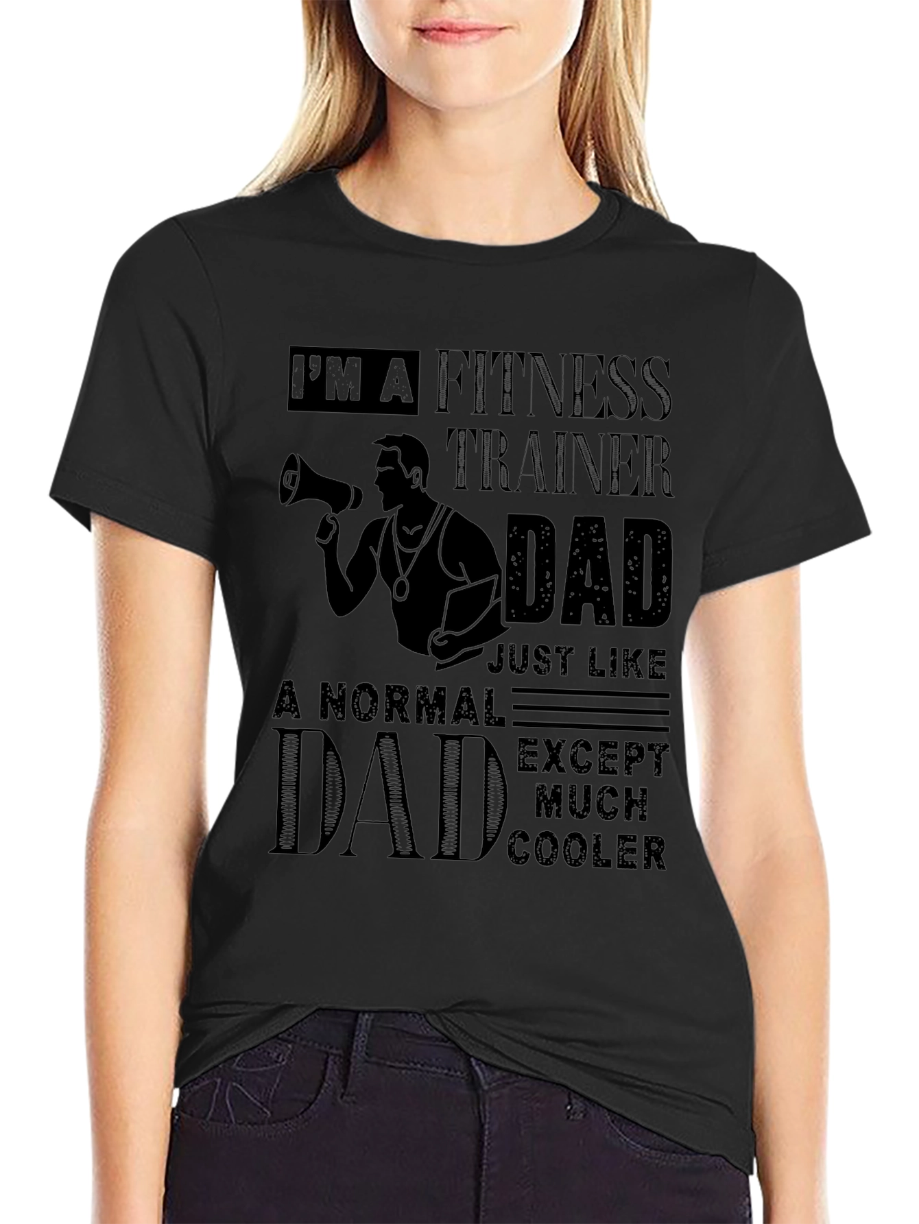 Fitness Trainer Dad Graphic T-Shirt