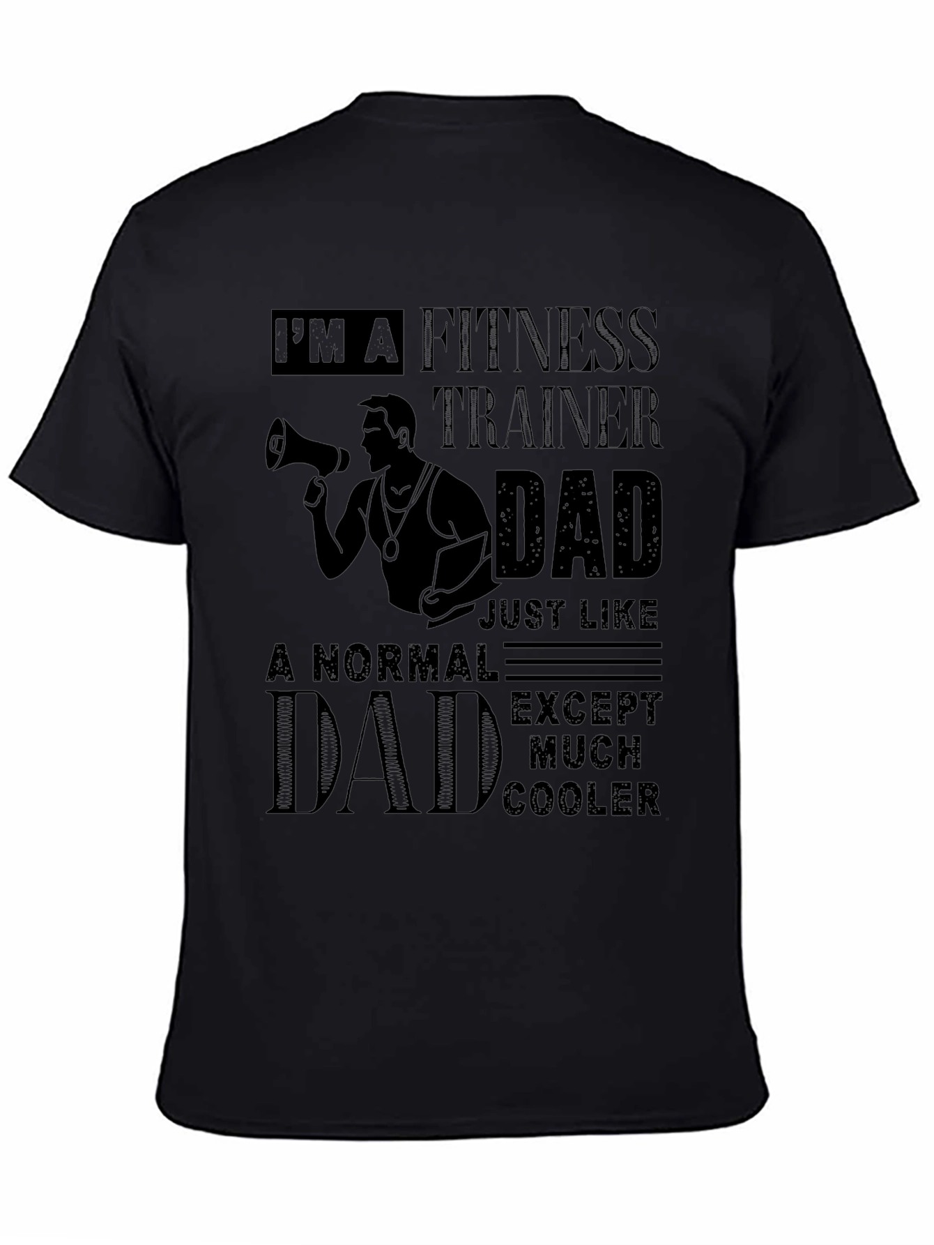 Fitness Trainer Dad Graphic T-Shirt