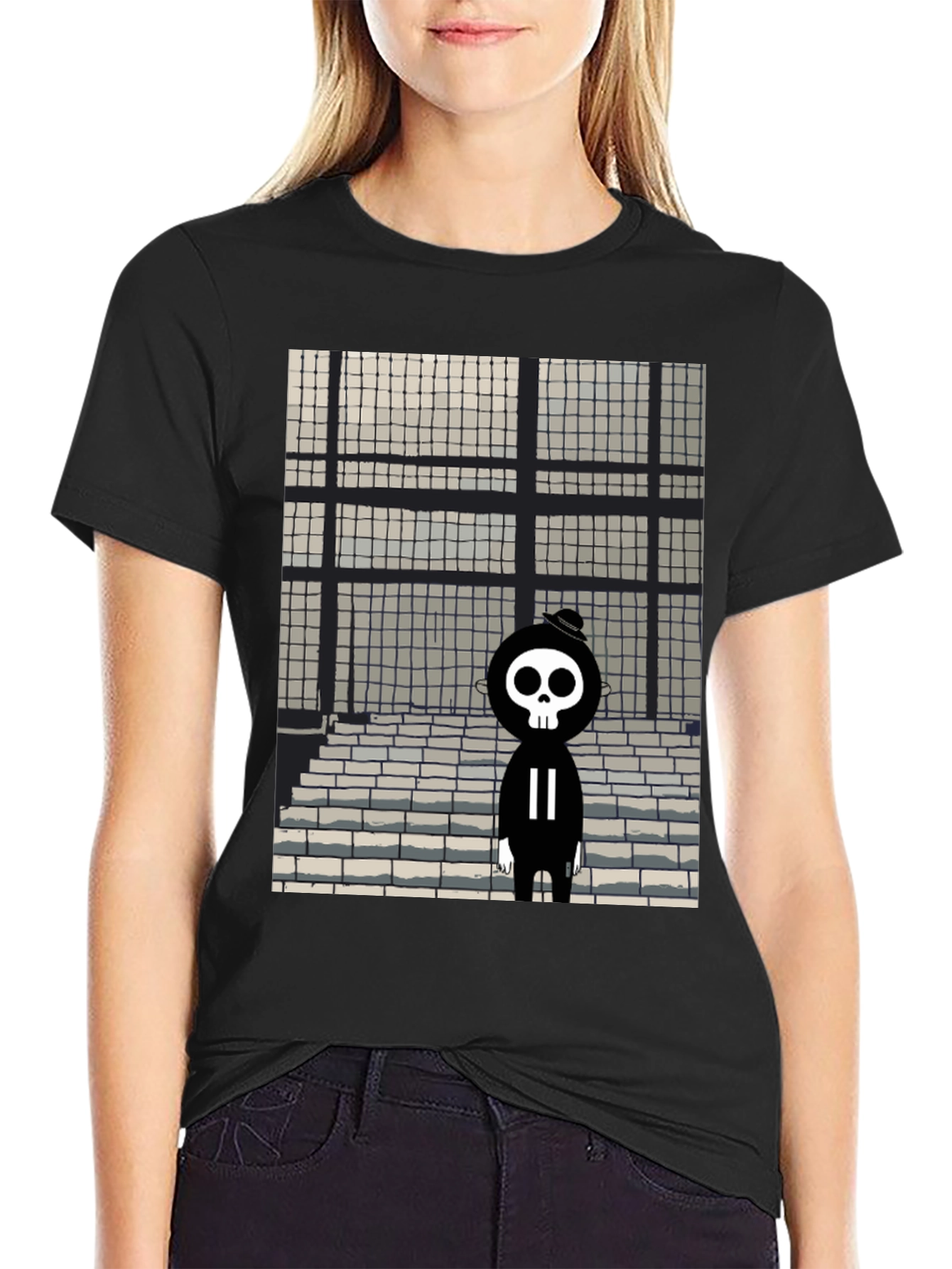 Grim Reaper Style T-Shirt - Cool Graphic Tee