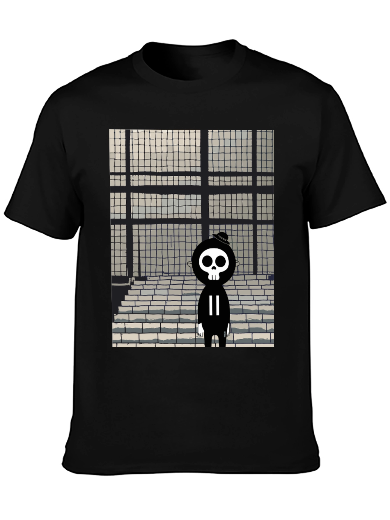Grim Reaper Style T-Shirt - Cool Graphic Tee