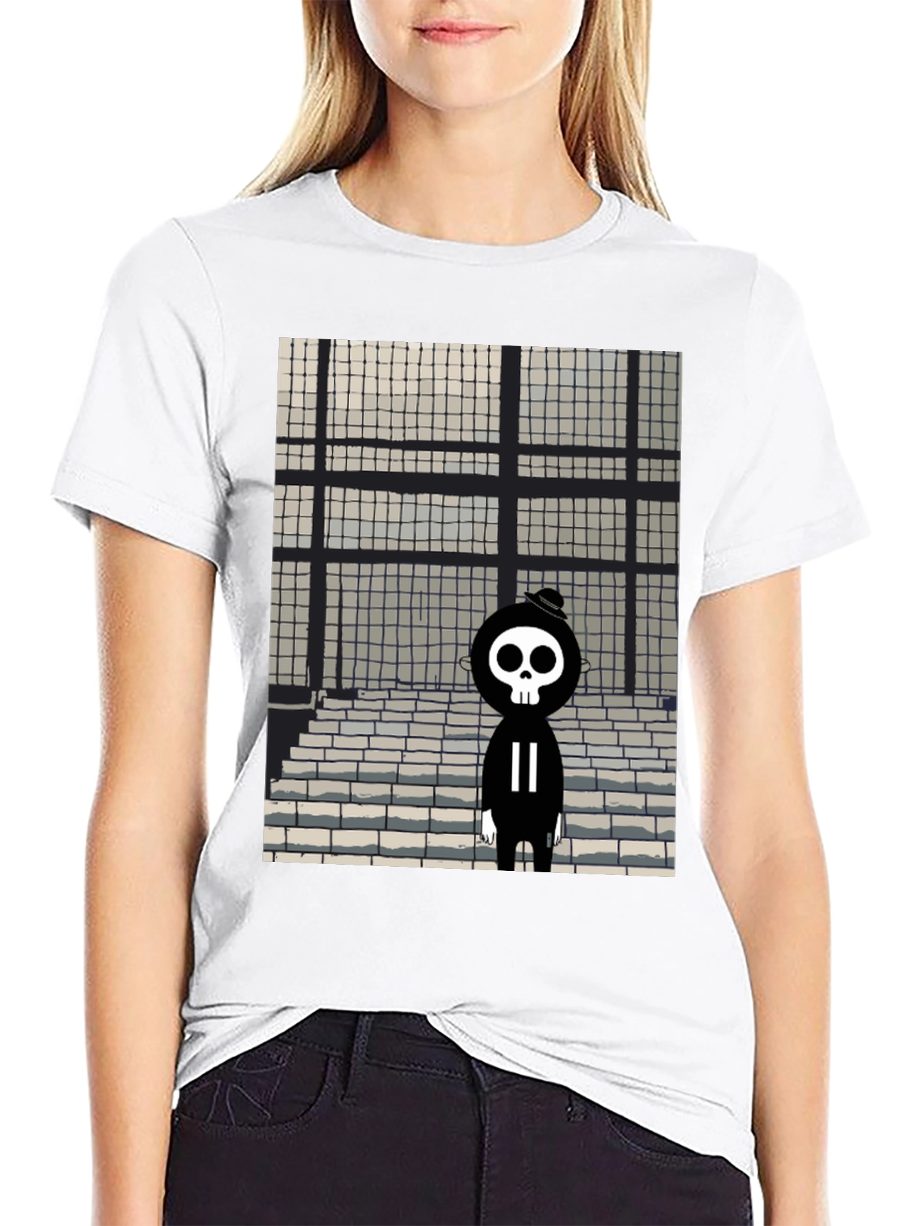 Grim Reaper Style T-Shirt - Cool Graphic Tee