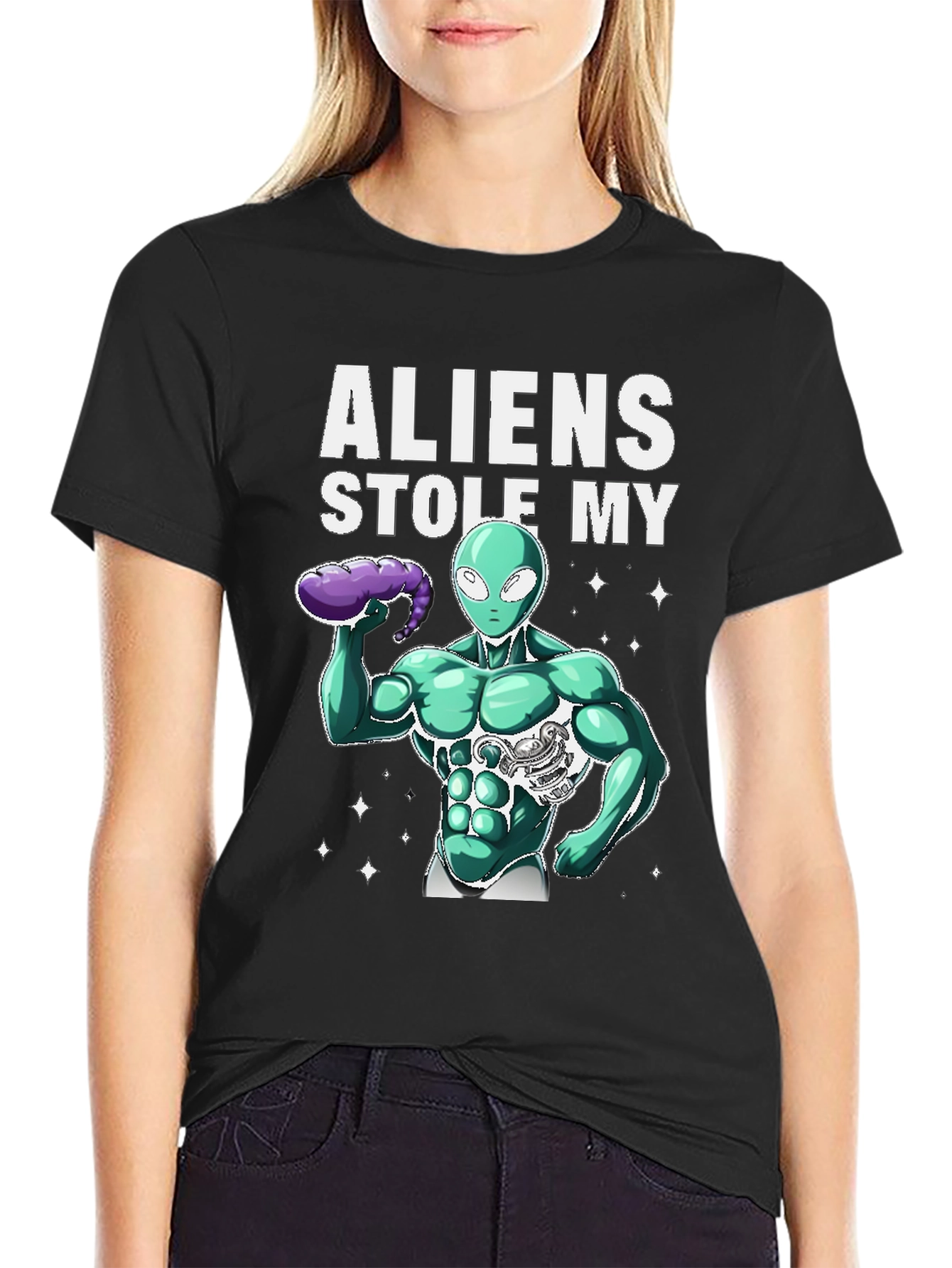 Aliens Stole My Six-Pack T-Shirt