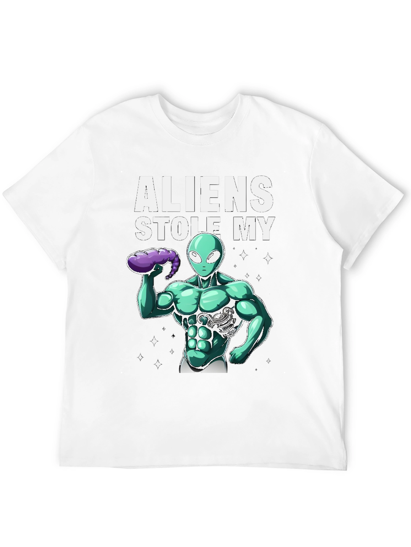 Aliens Stole My Six-Pack T-Shirt