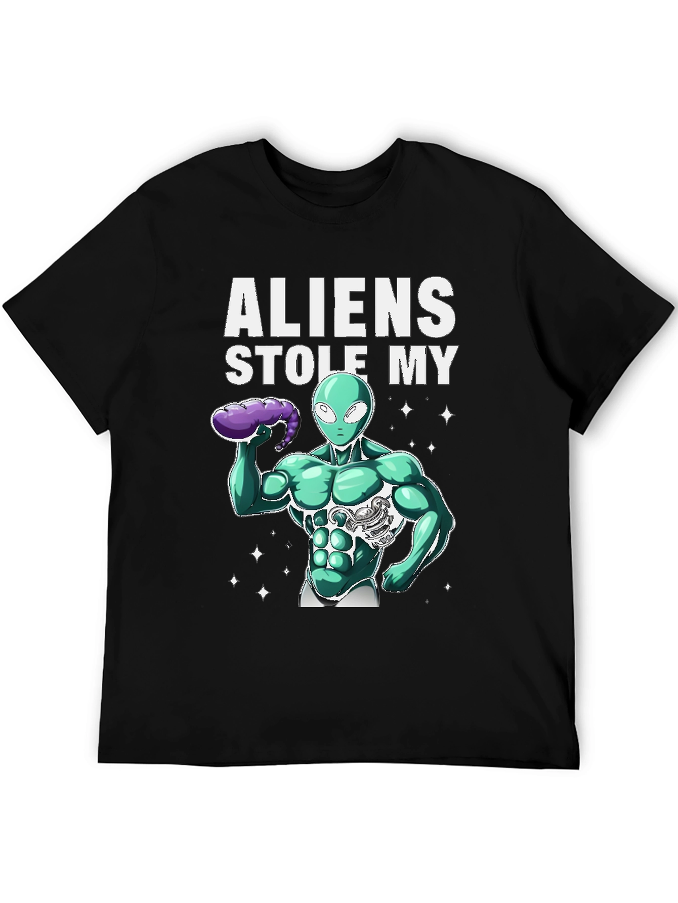 Aliens Stole My Six-Pack T-Shirt