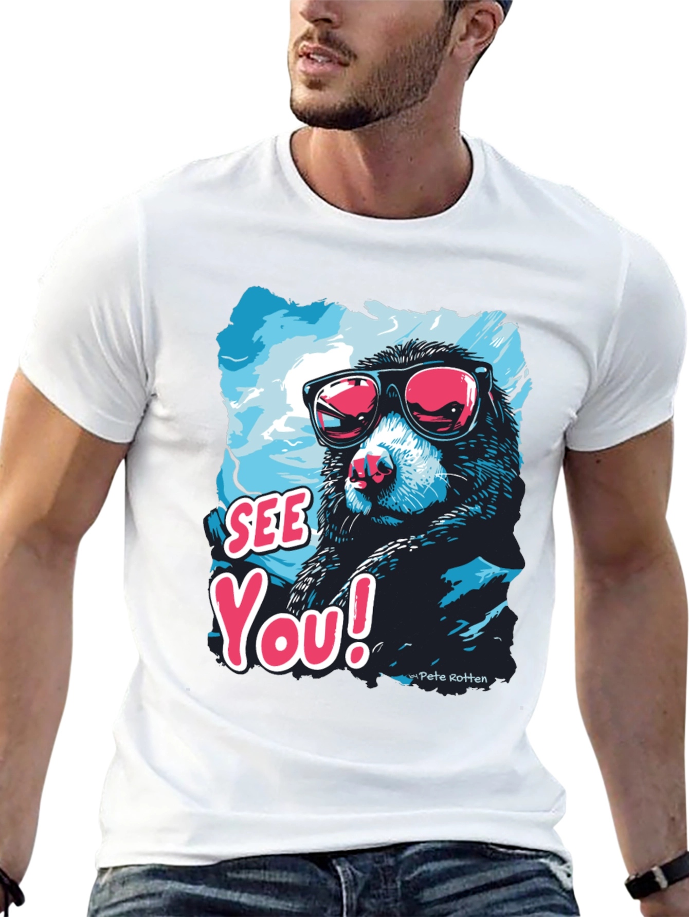 Cool Bear Graphic Tee - See You Style!