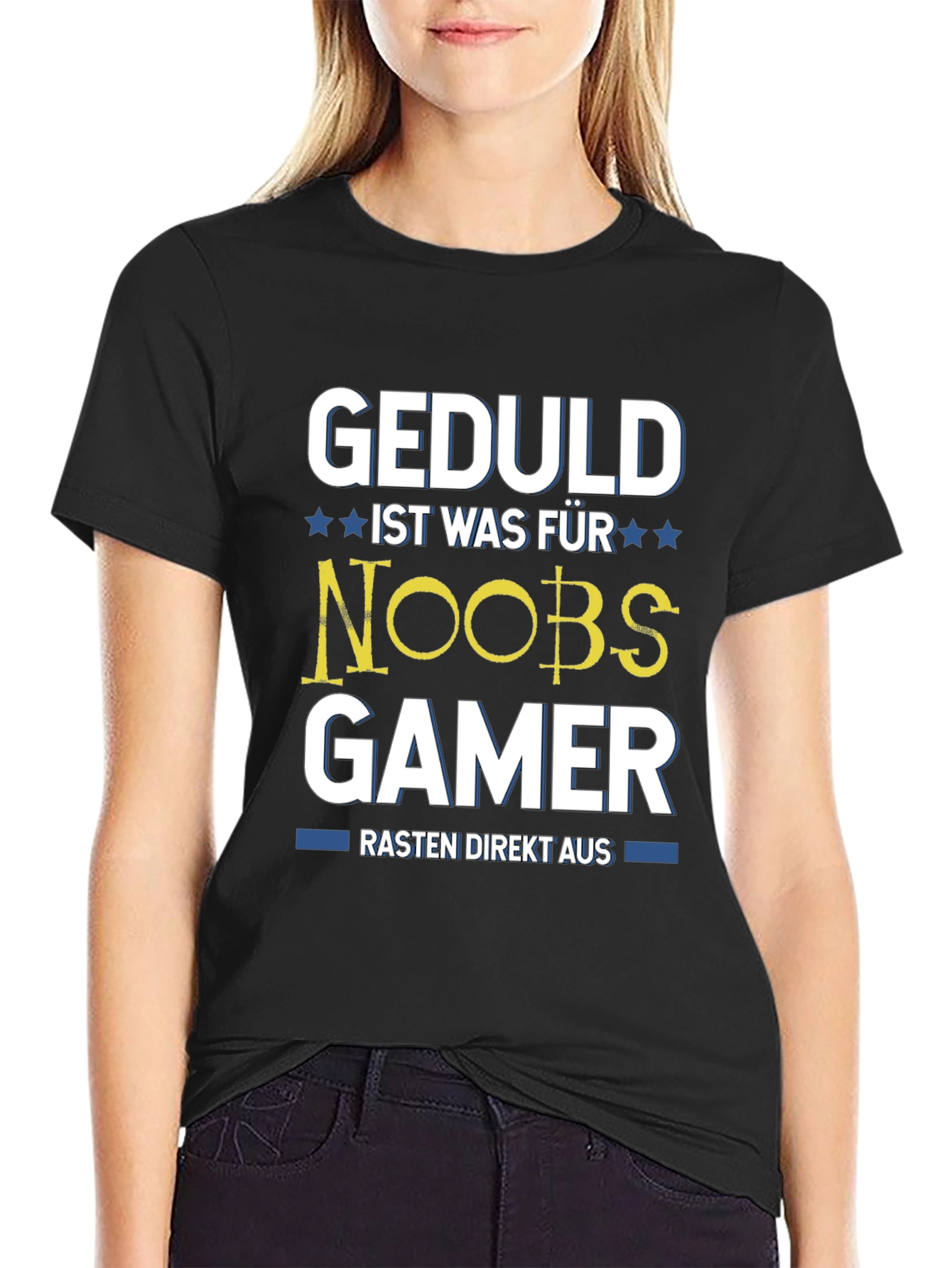 Geduld Ist Was Für Noobs Gamer T-Shirt