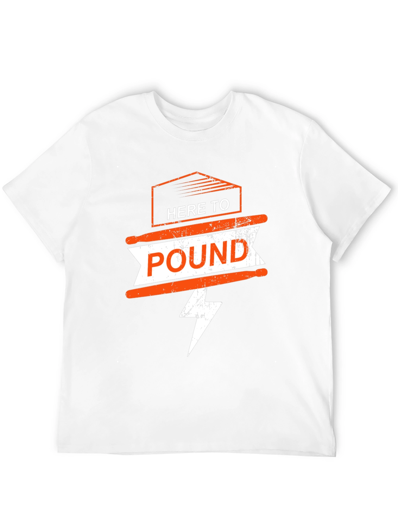 Here To Pound T-Shirt - Black