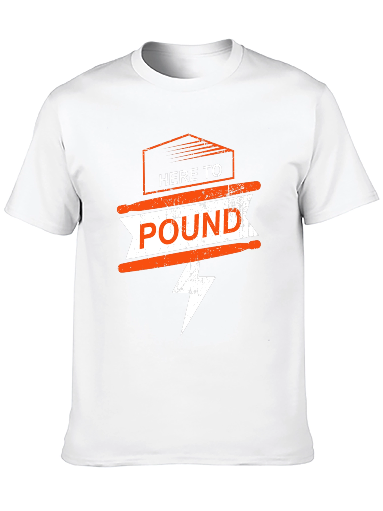 Here To Pound T-Shirt - Black