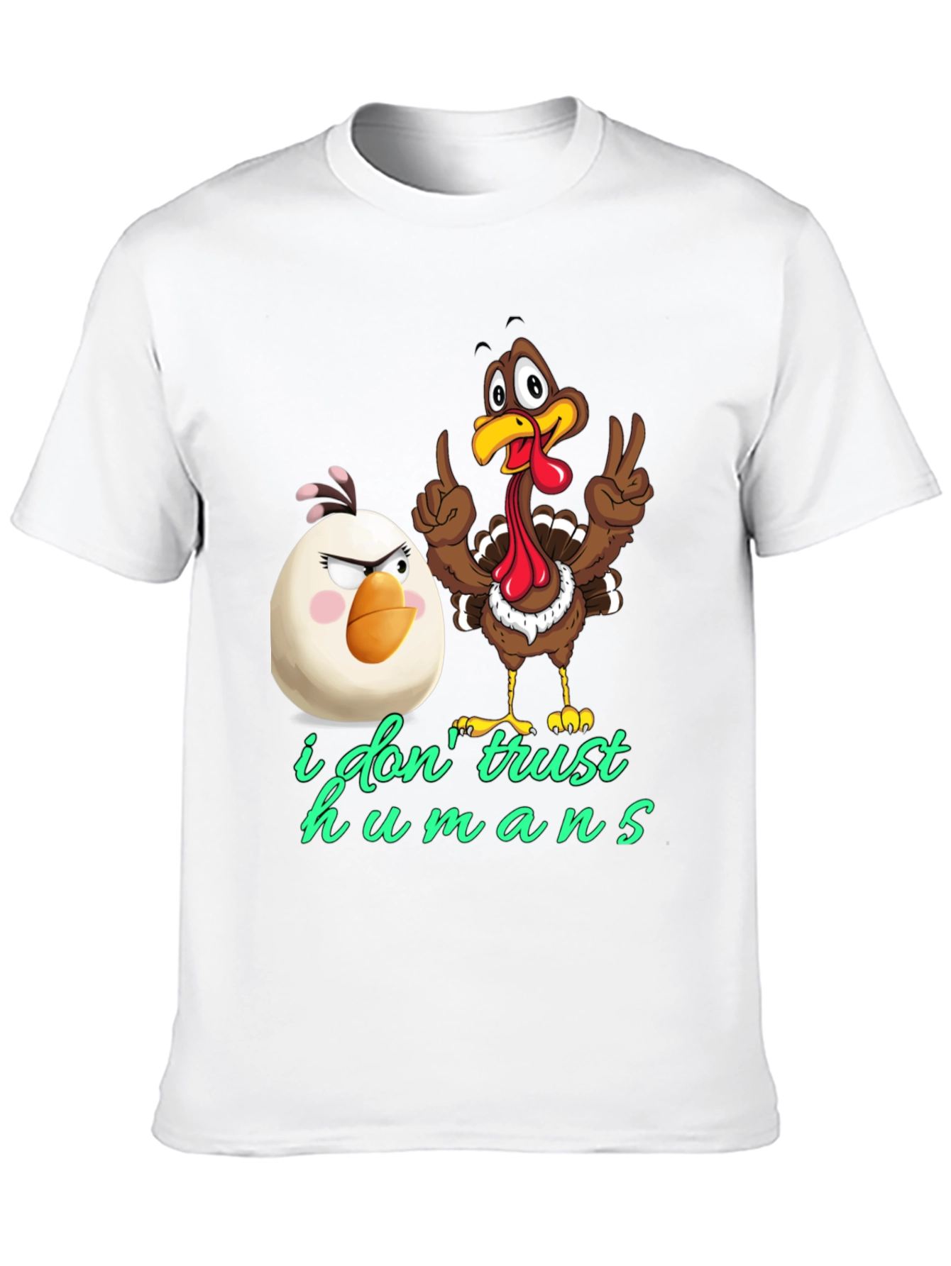 I Dont Trust Humans Graphic Tee