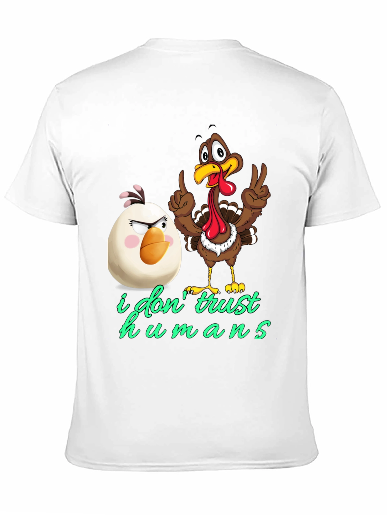 I Dont Trust Humans Graphic Tee