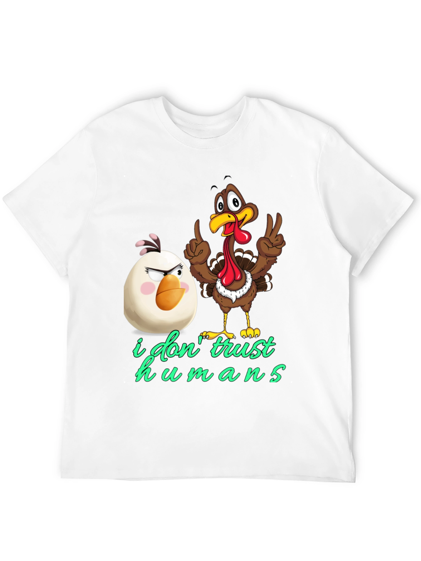 I Dont Trust Humans Graphic Tee
