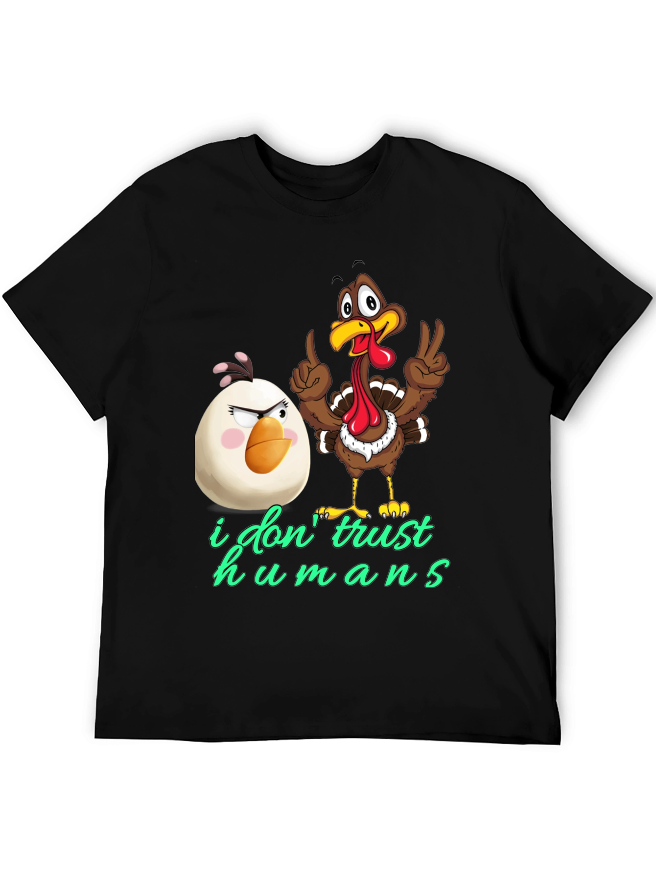 I Dont Trust Humans Graphic Tee