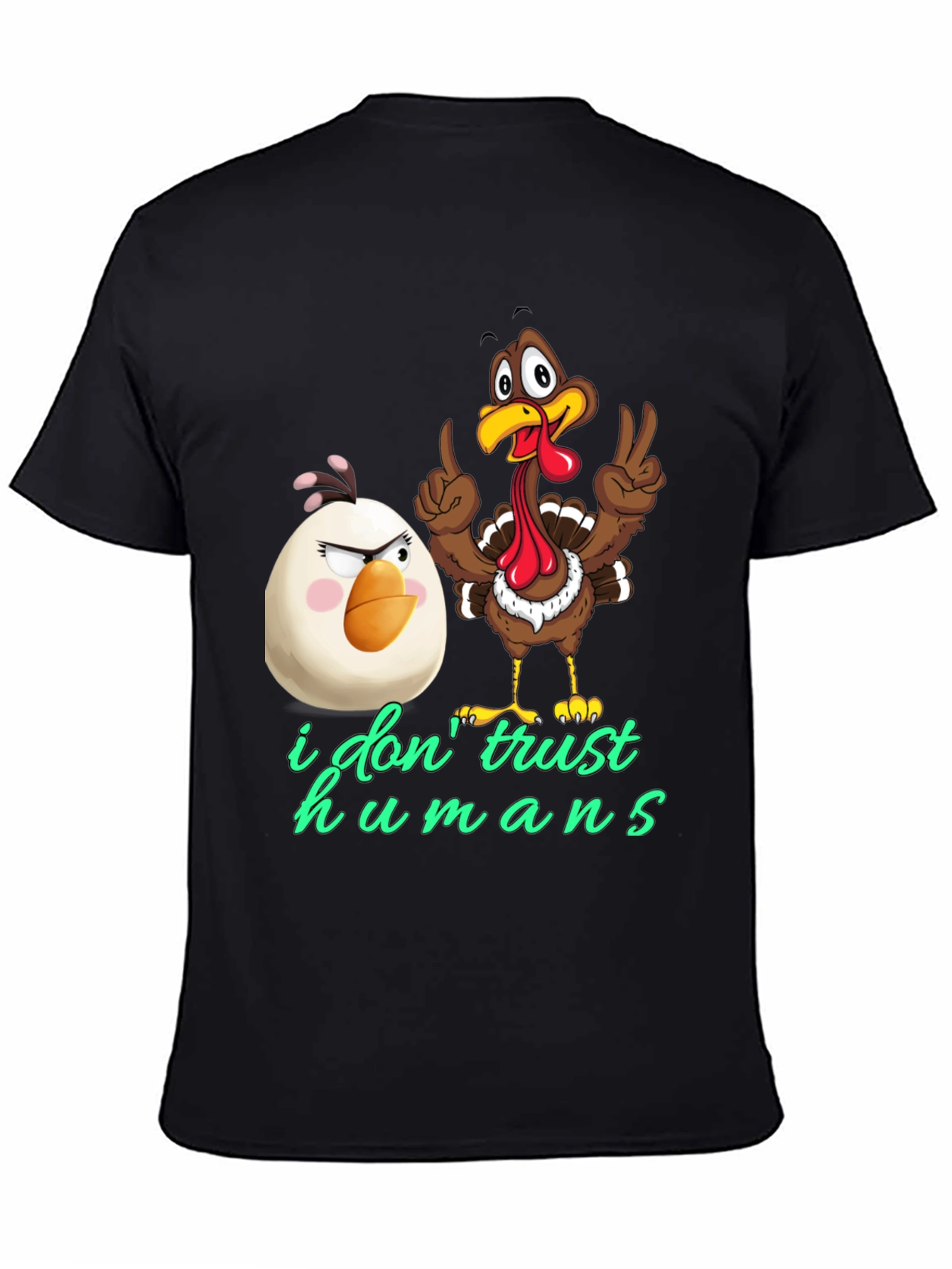I Dont Trust Humans Graphic Tee