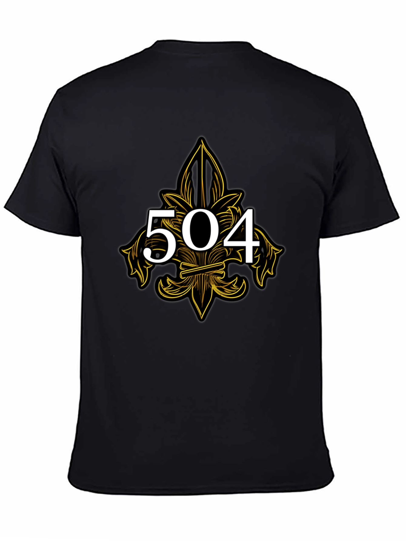504 Fleur-de-lis T-Shirt - New Orleans Pride