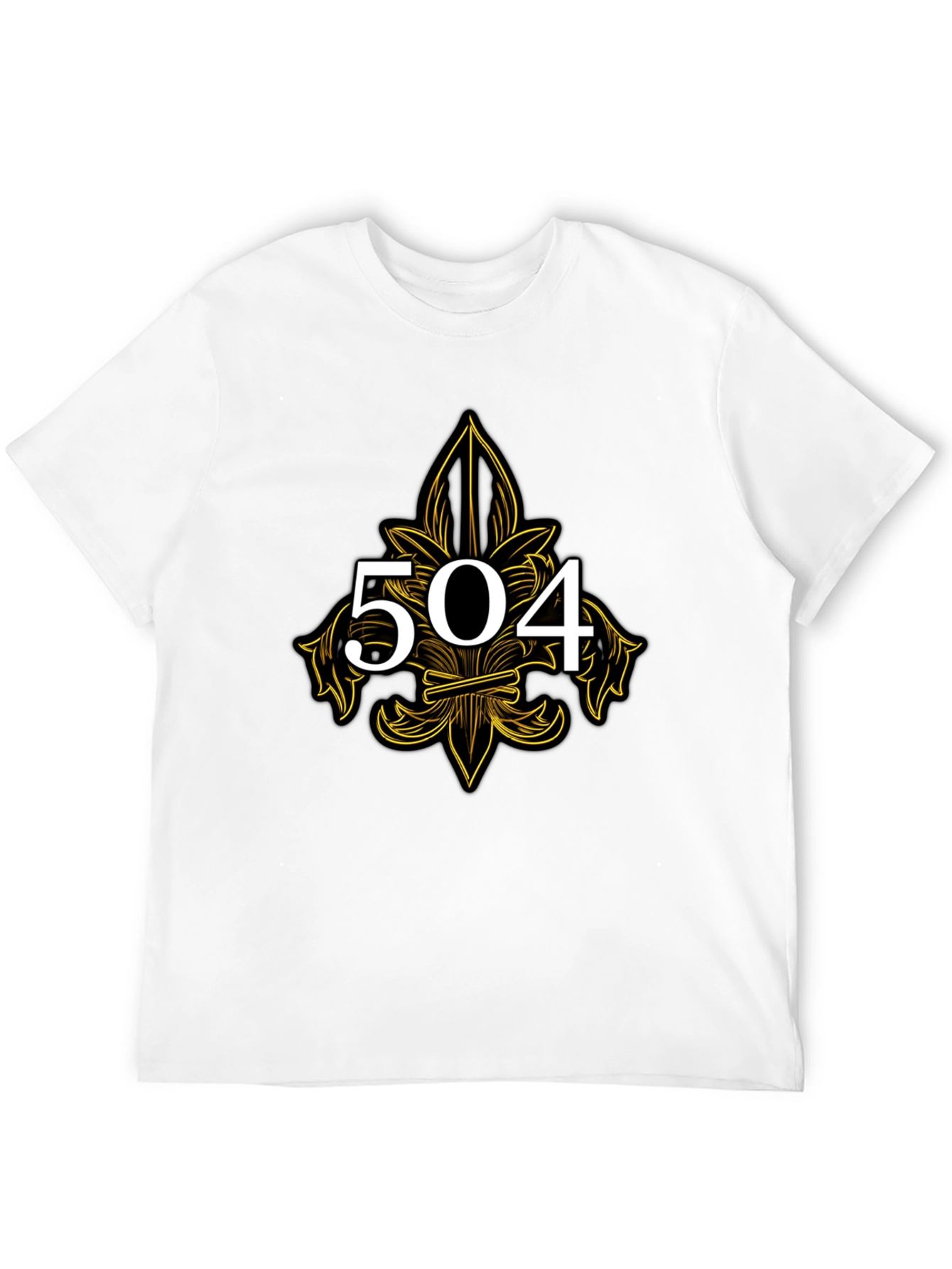 504 Fleur-de-lis T-Shirt - New Orleans Pride