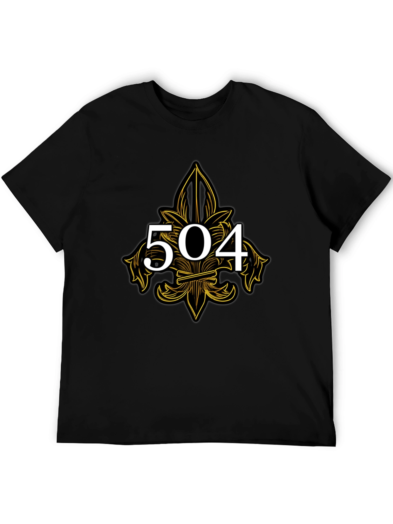 504 Fleur-de-lis T-Shirt - New Orleans Pride