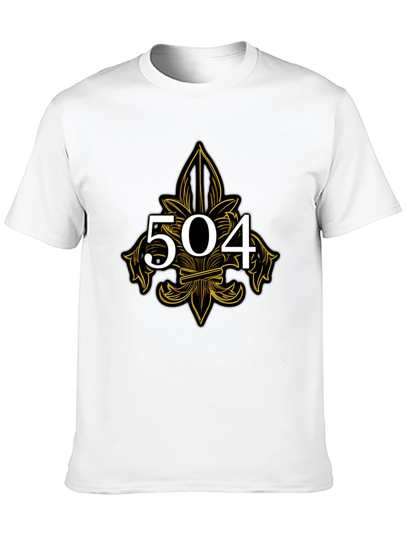 504 Fleur-de-lis T-Shirt - New Orleans Pride