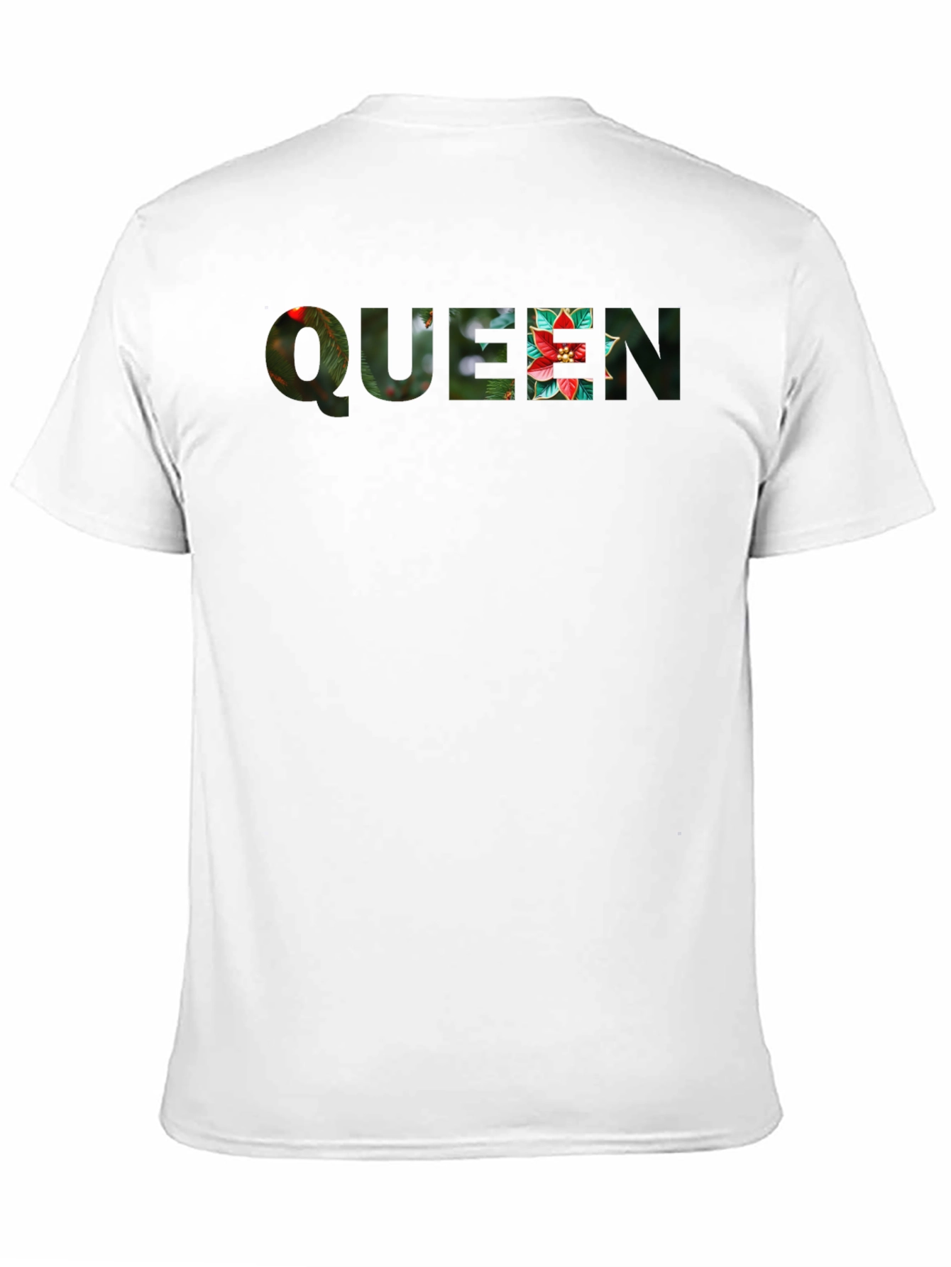Festive Queen Graphic Tee - Holiday Edition