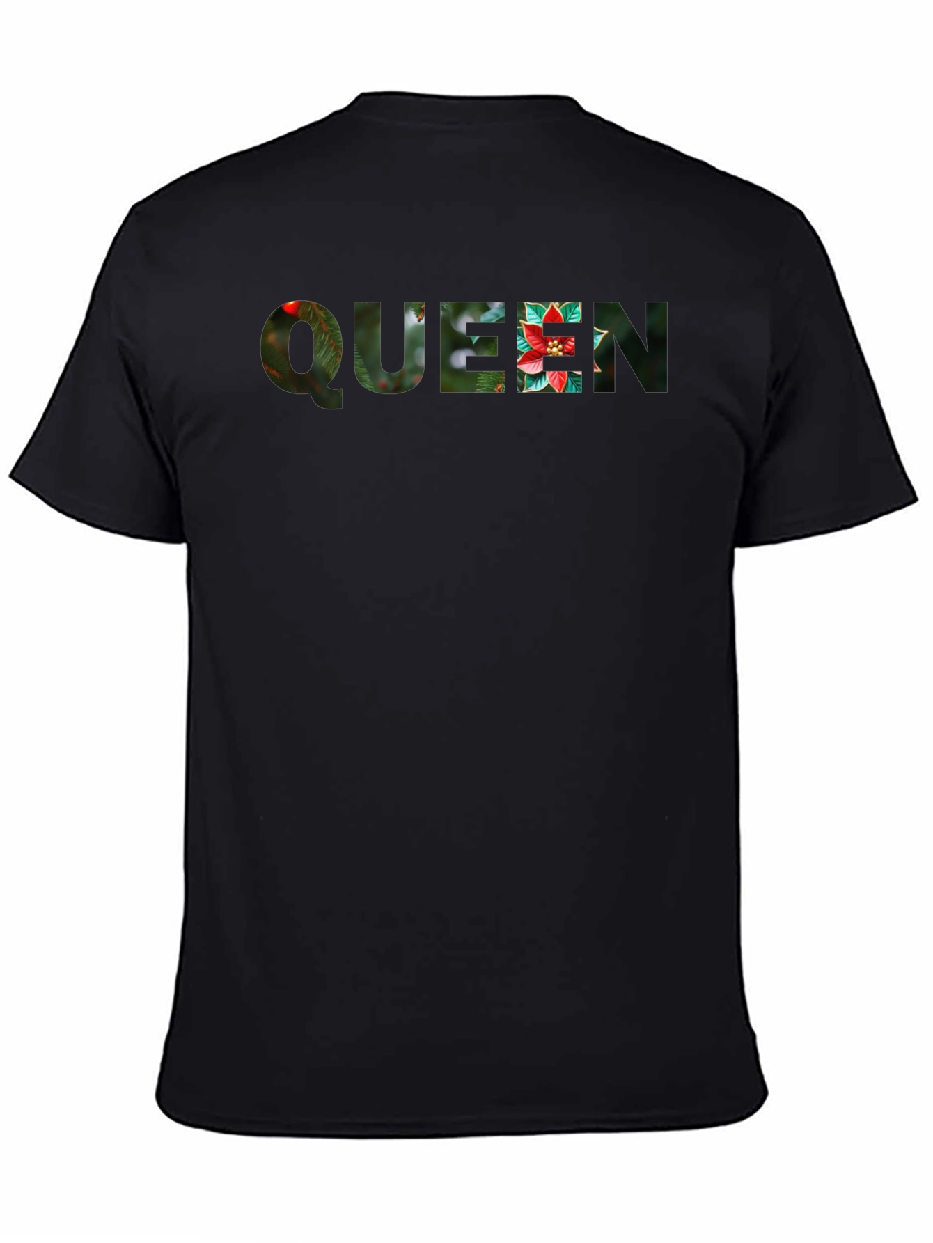 Festive Queen Graphic Tee - Holiday Edition