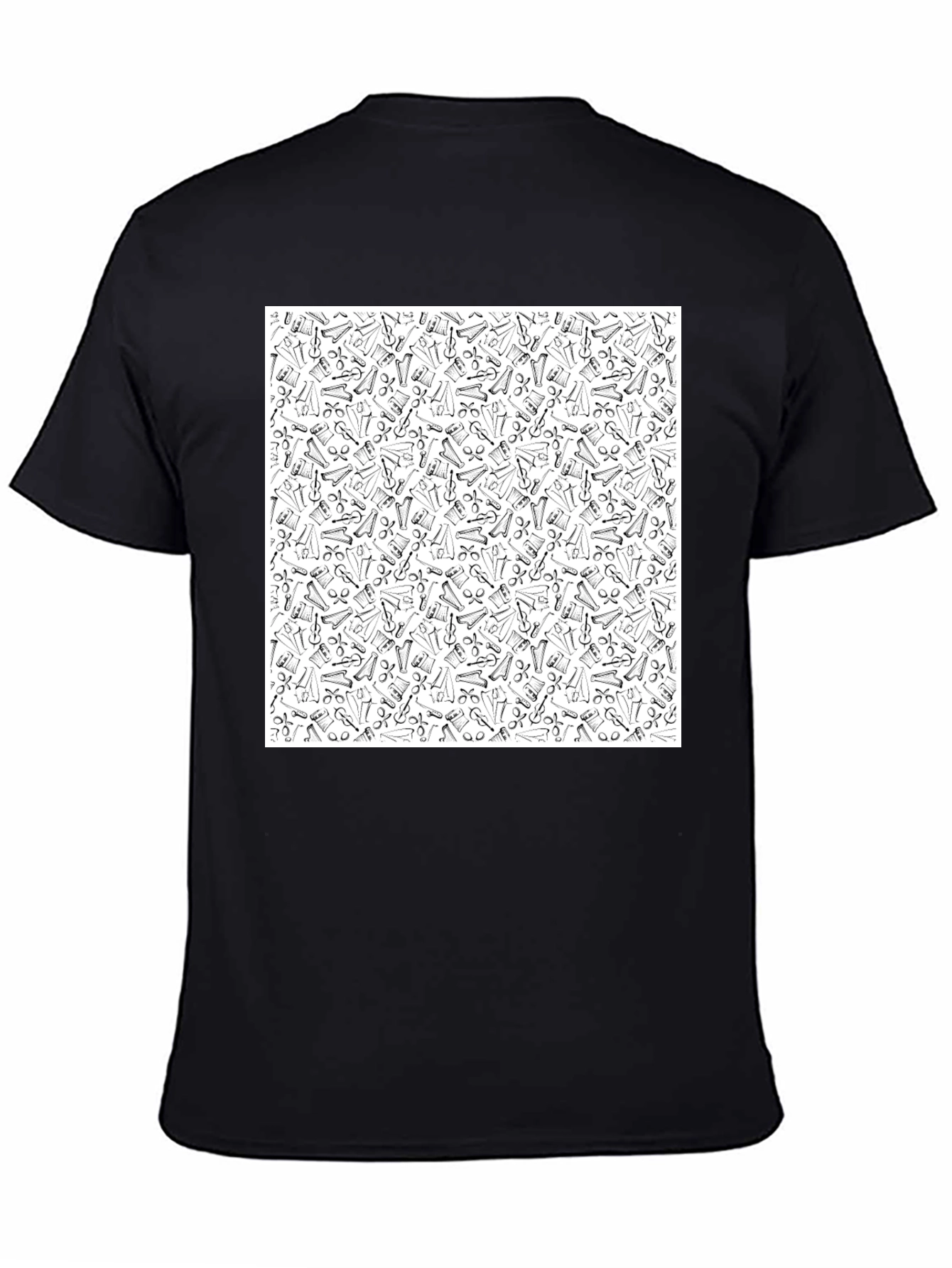 Barber Pattern T-Shirt - Cool Style Tee