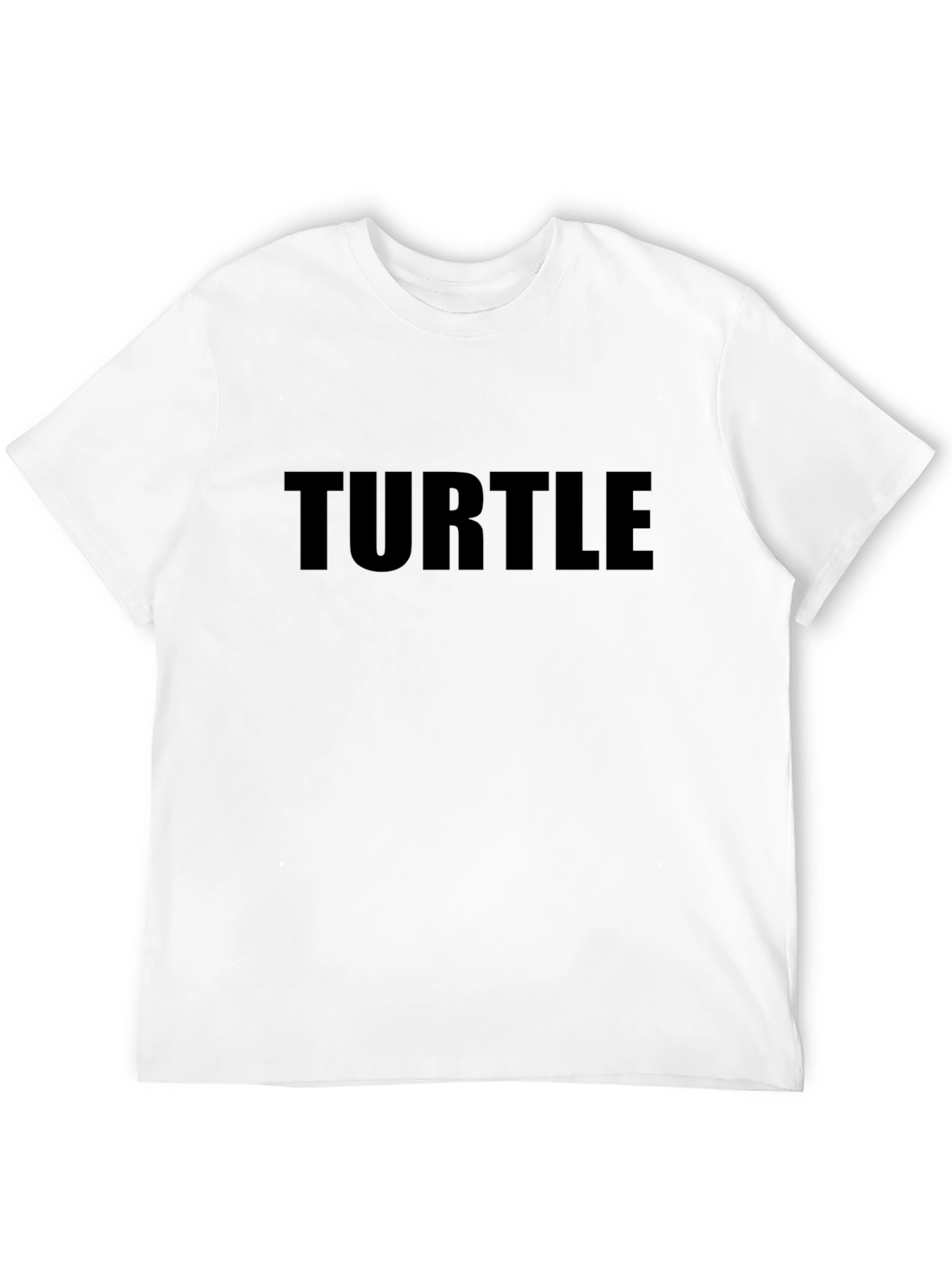 Black Turtle Graphic Tee - Casual Comfort