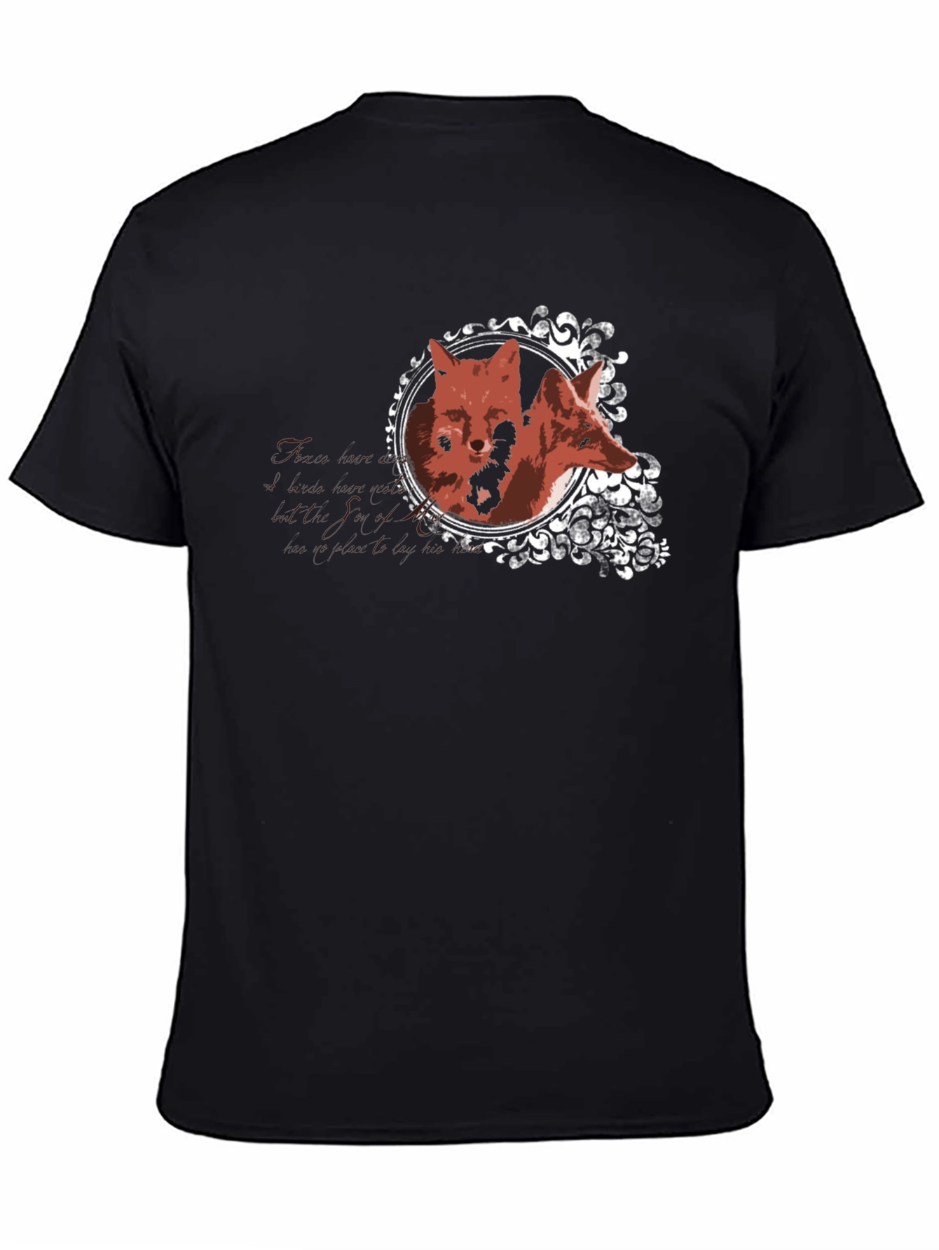Fox Portrait Graphic Tee - Stylish Unisex T-Shirt