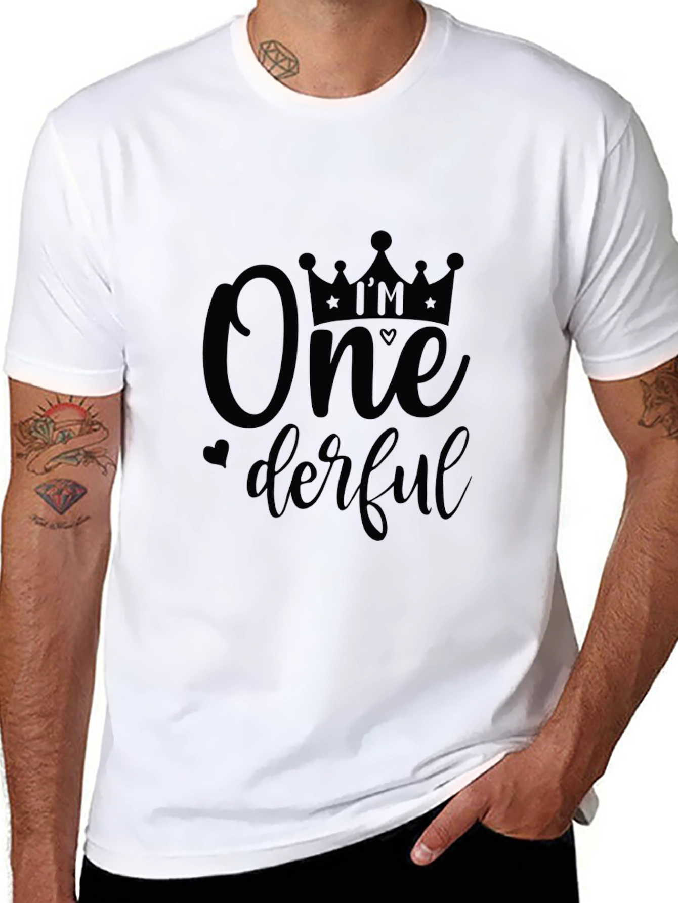 One-derful Graphic Tee - Stylish Birthday Shirt