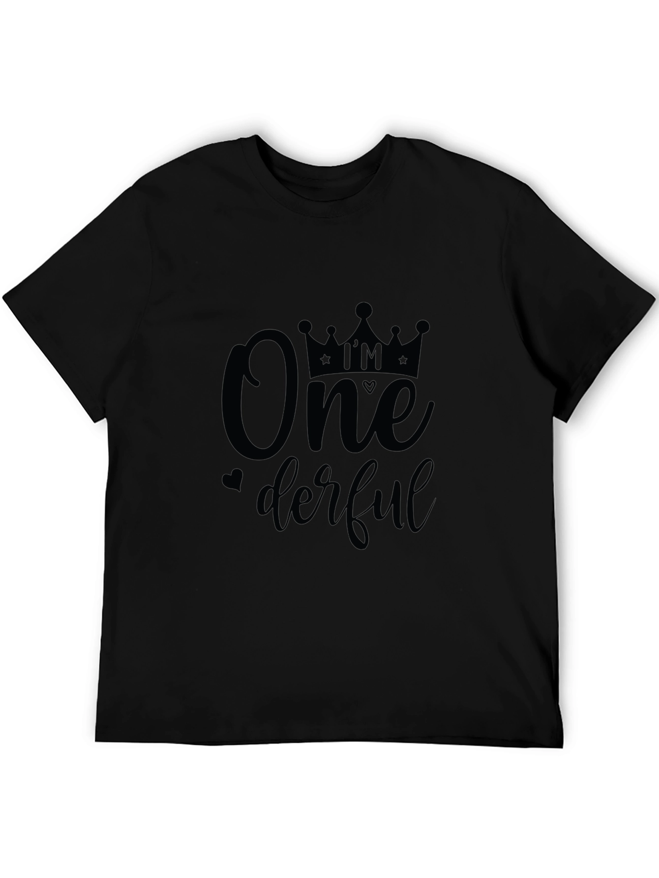 One-derful Graphic Tee - Stylish Birthday Shirt
