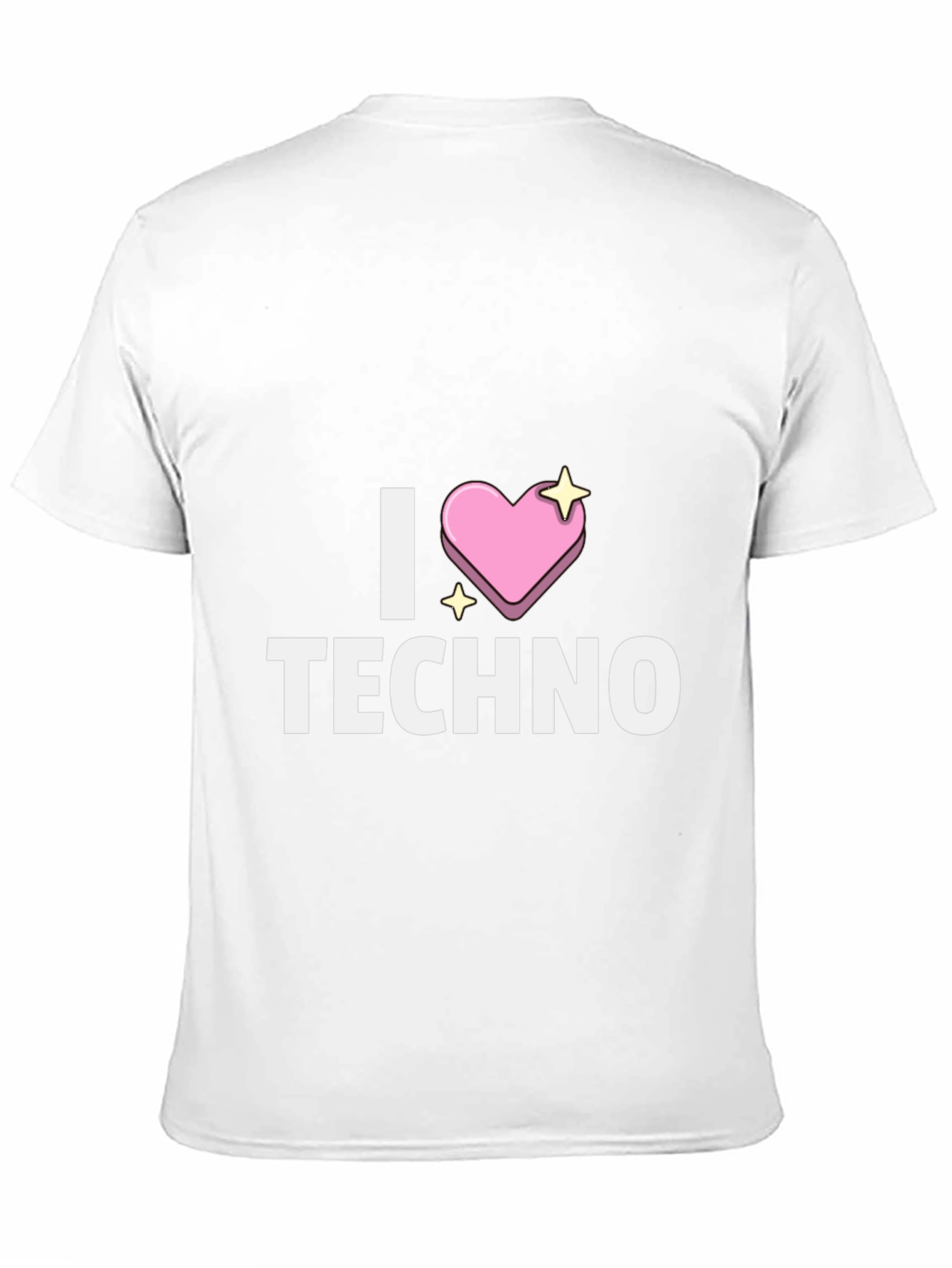 I Heart Techno T-Shirt - Unique Design