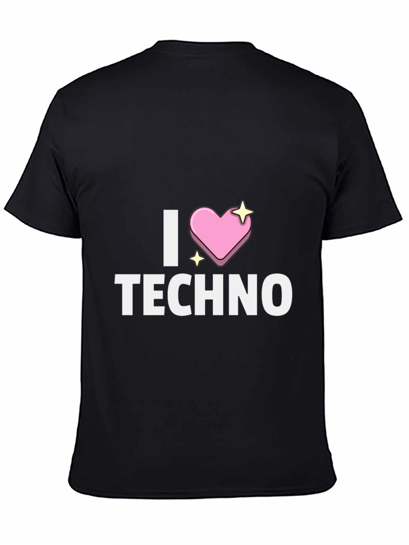 I Heart Techno T-Shirt - Unique Design