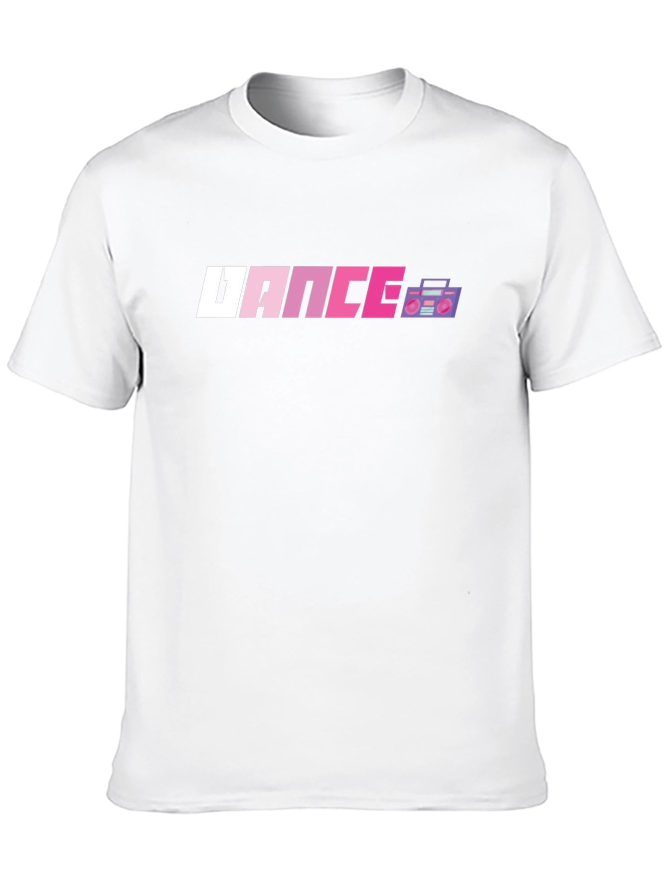 Retro Dance Graphic Tee - Black
