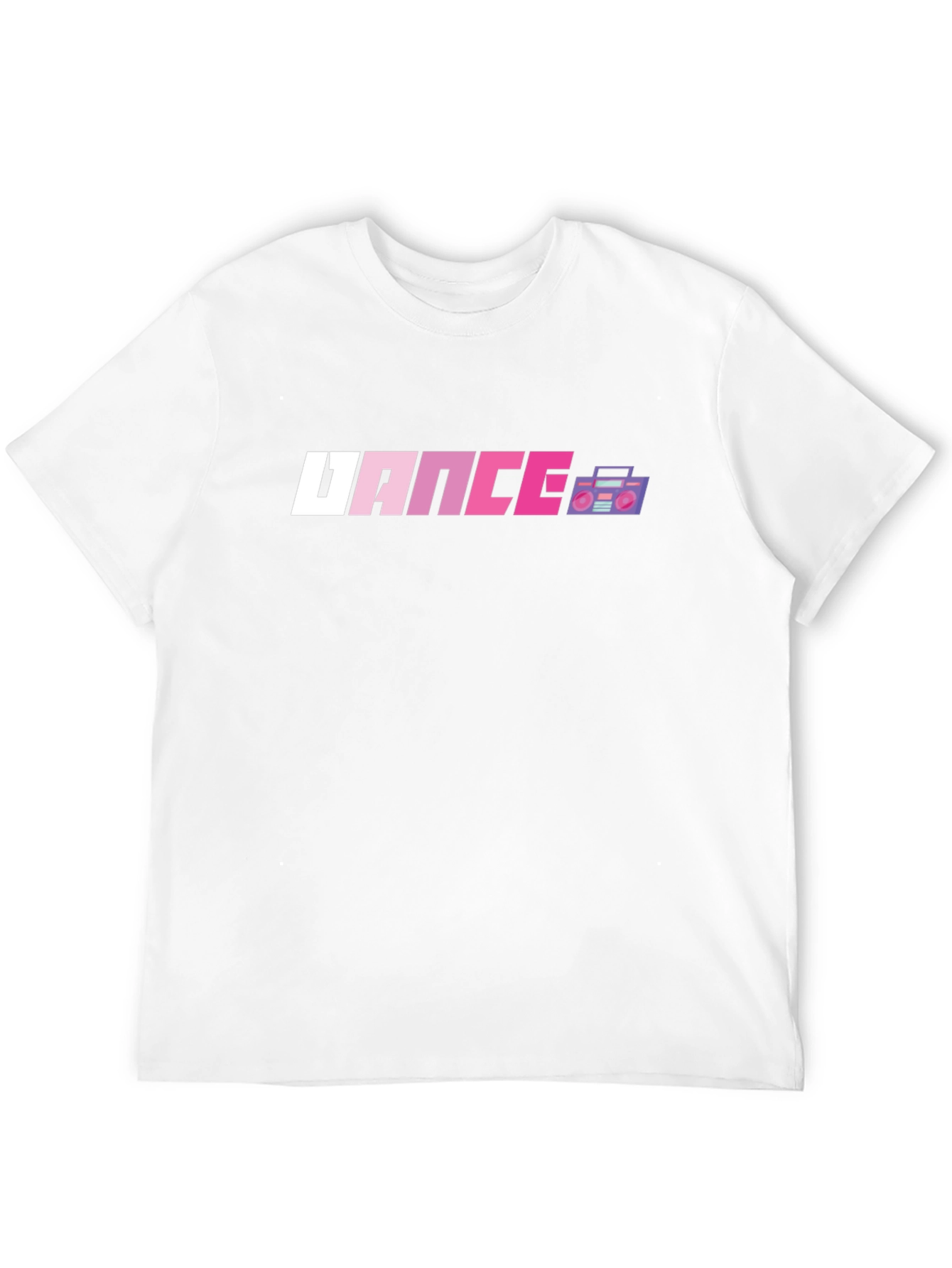 Retro Dance Graphic Tee - Black