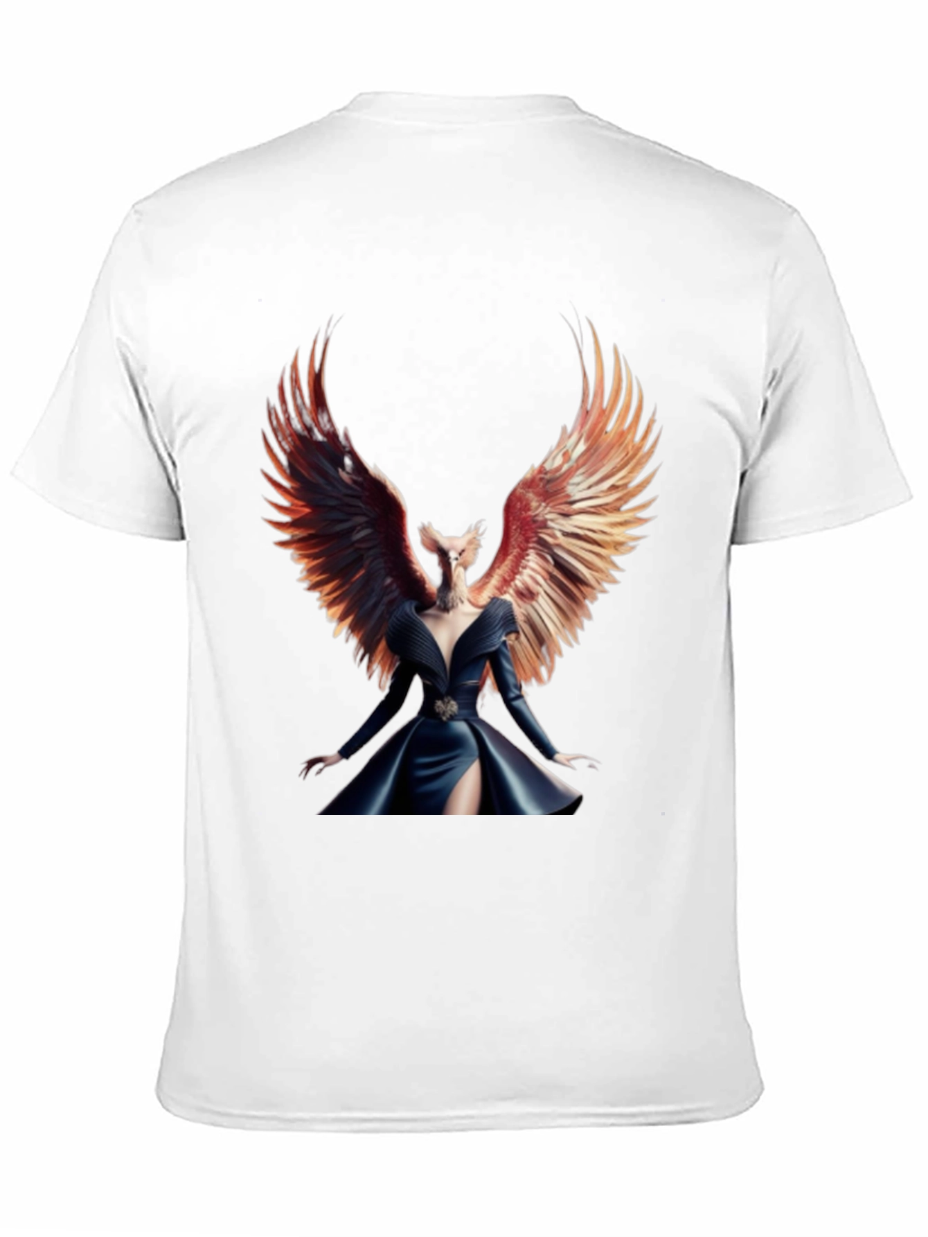 Phoenix Winged Goddess Graphic Tee