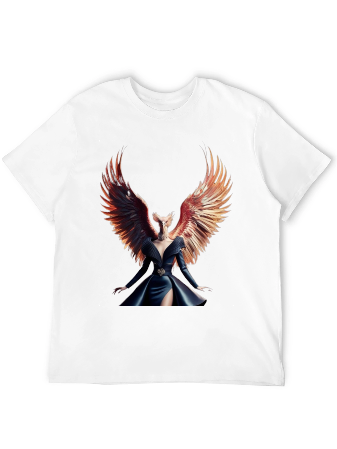 Phoenix Winged Goddess Graphic Tee