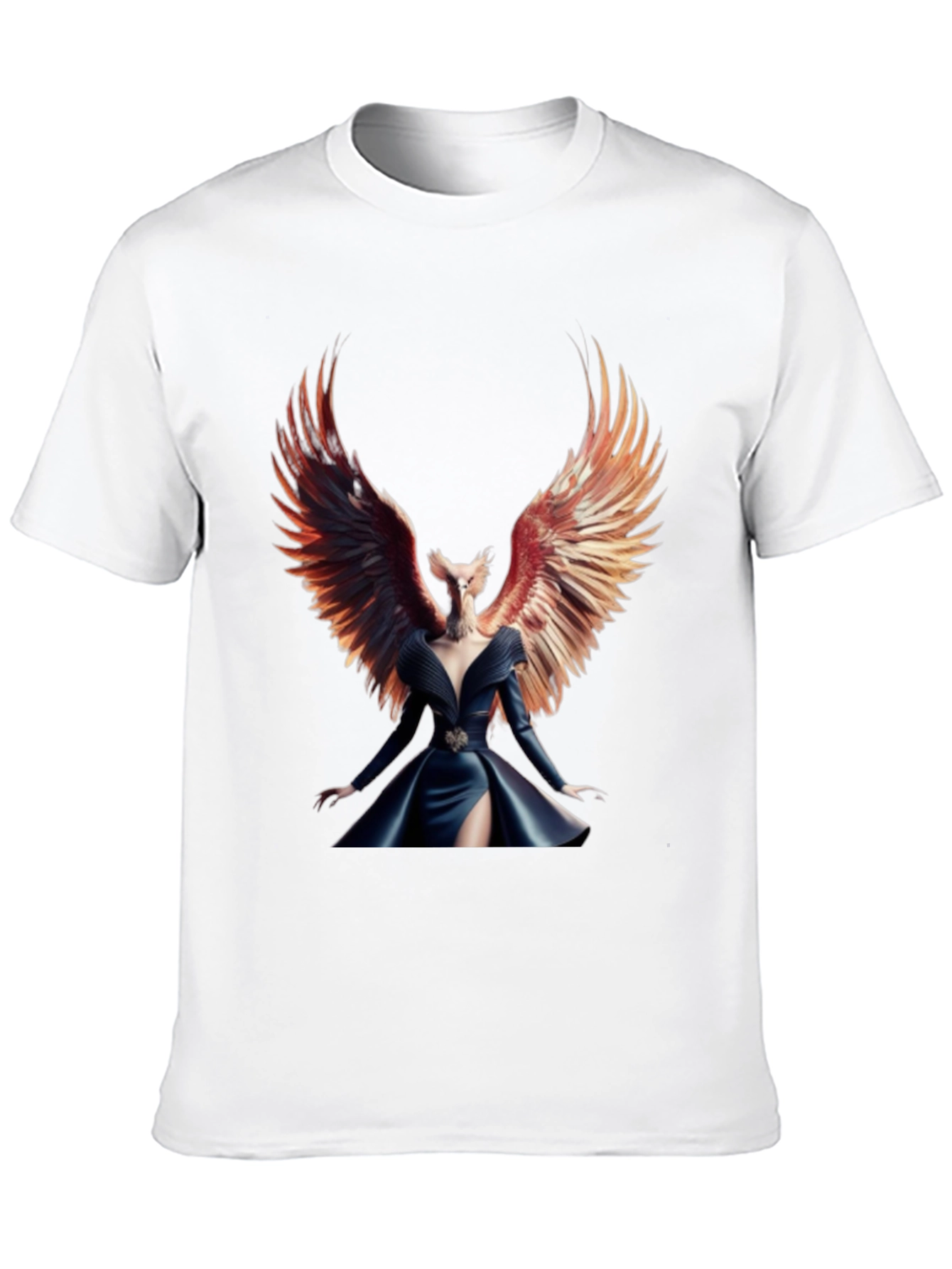 Phoenix Winged Goddess Graphic Tee