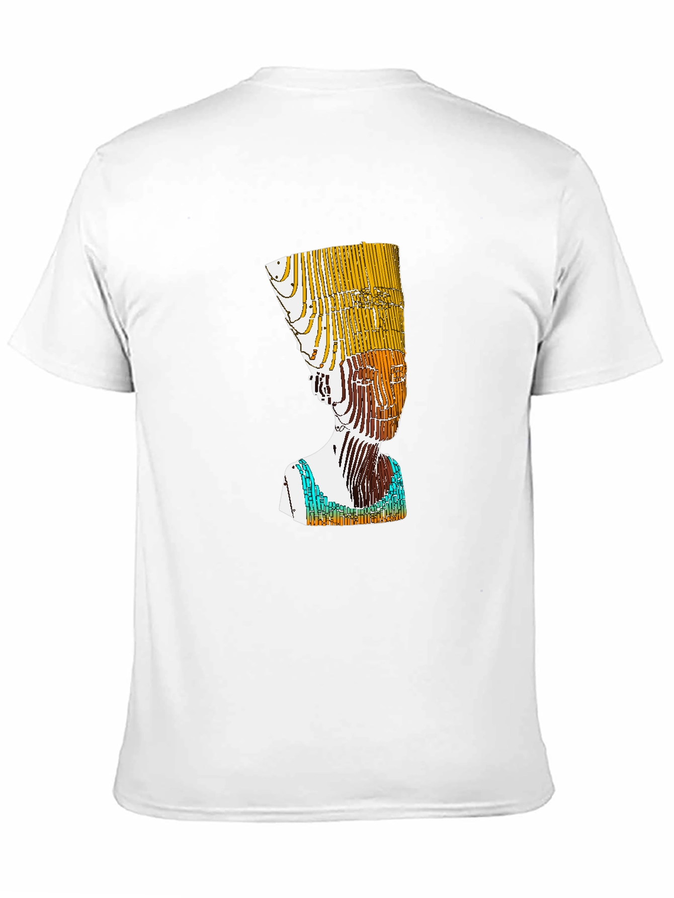 Nefertiti Graphic Tee - Modern Art T-Shirt