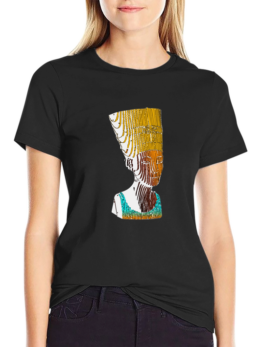Nefertiti Graphic Tee - Modern Art T-Shirt